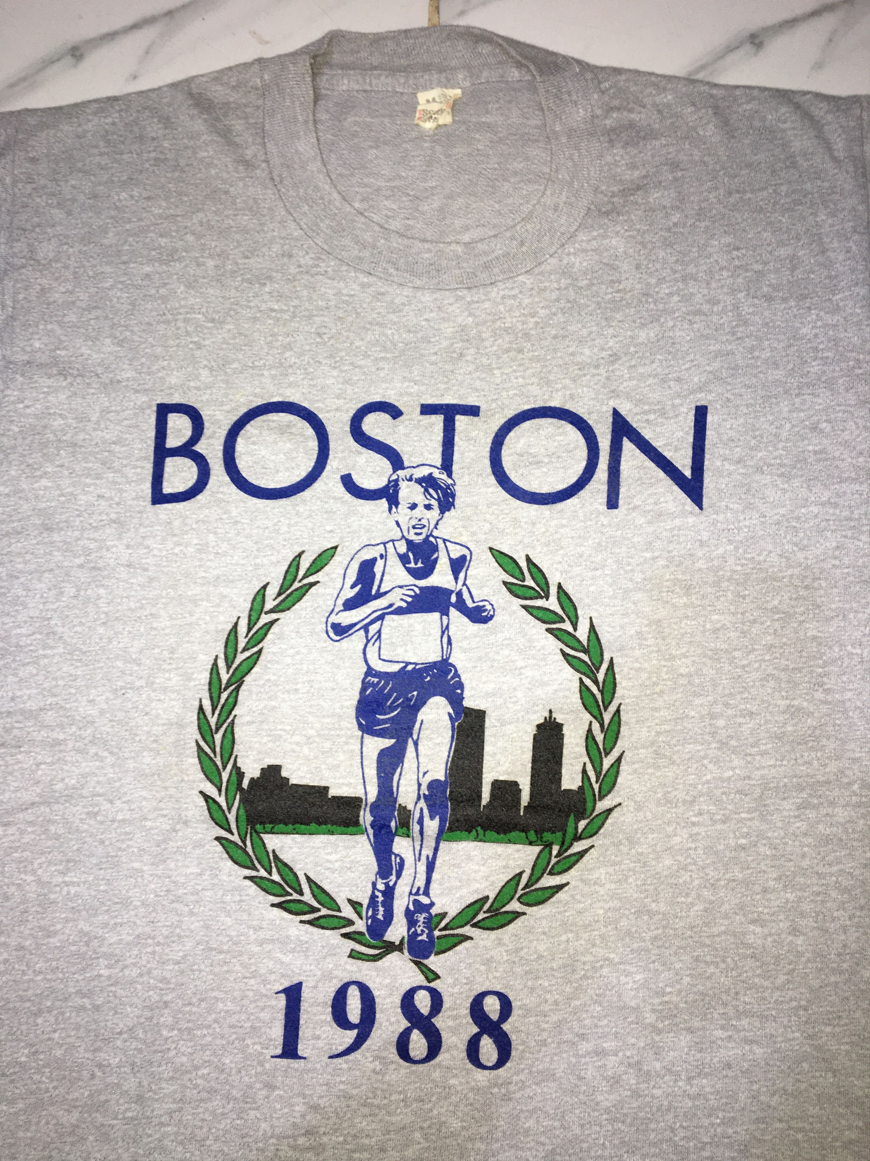 Vintage Vintage Boston Tshirt Size US M / EU 48-50 / 2 - 2 Thumbnail