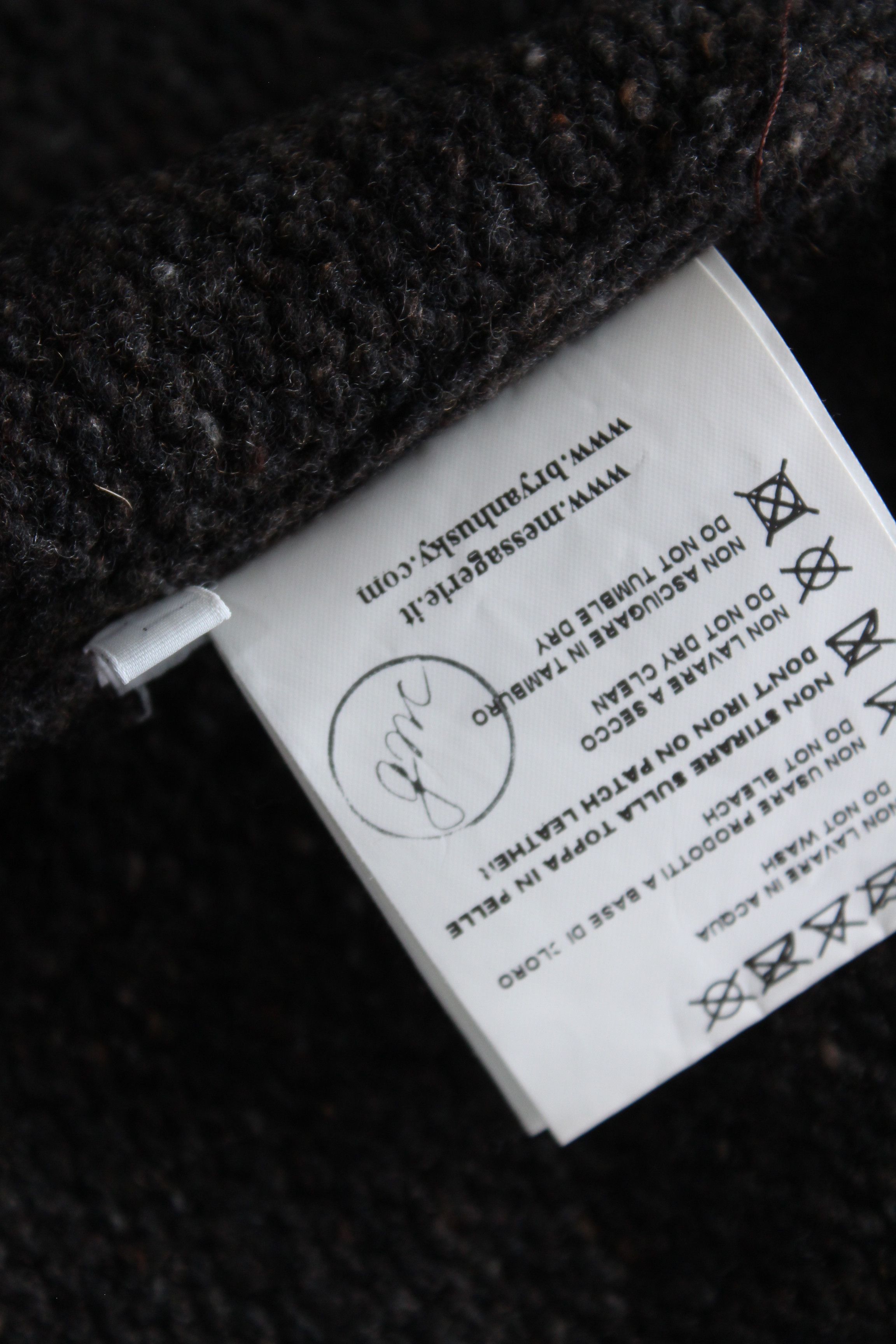 Messagerie Messagerie Cardigan Mens Size XL Made In Italy Size US XL / EU 56 / 4 - 10 Thumbnail