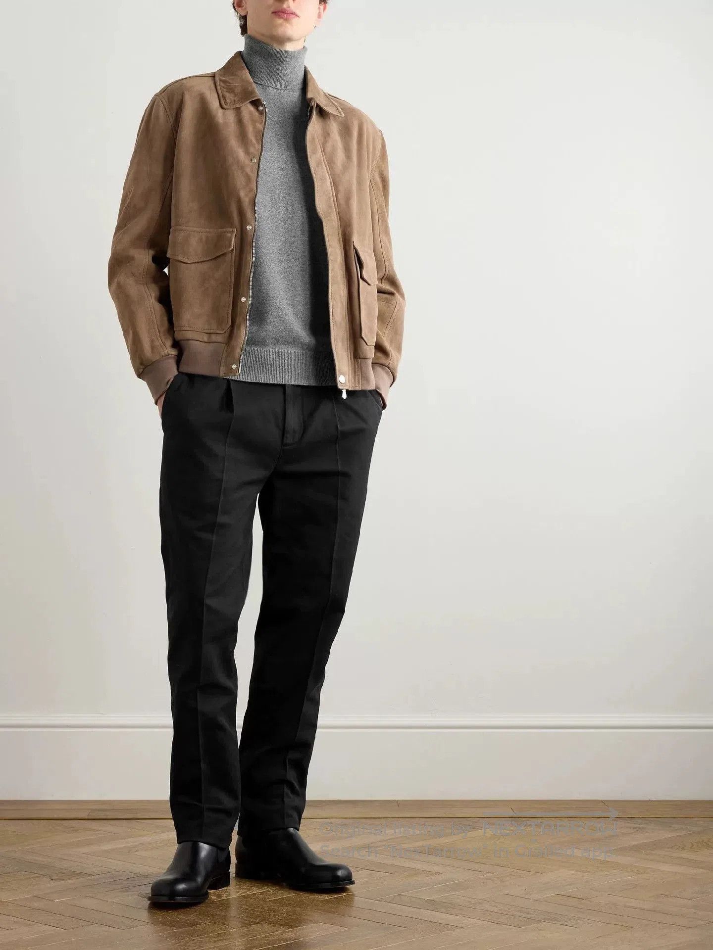 Brunello Cucinelli Brunello Cucinelli Black Pleated Trousers. Size US 30 / EU 46 - 5 Thumbnail