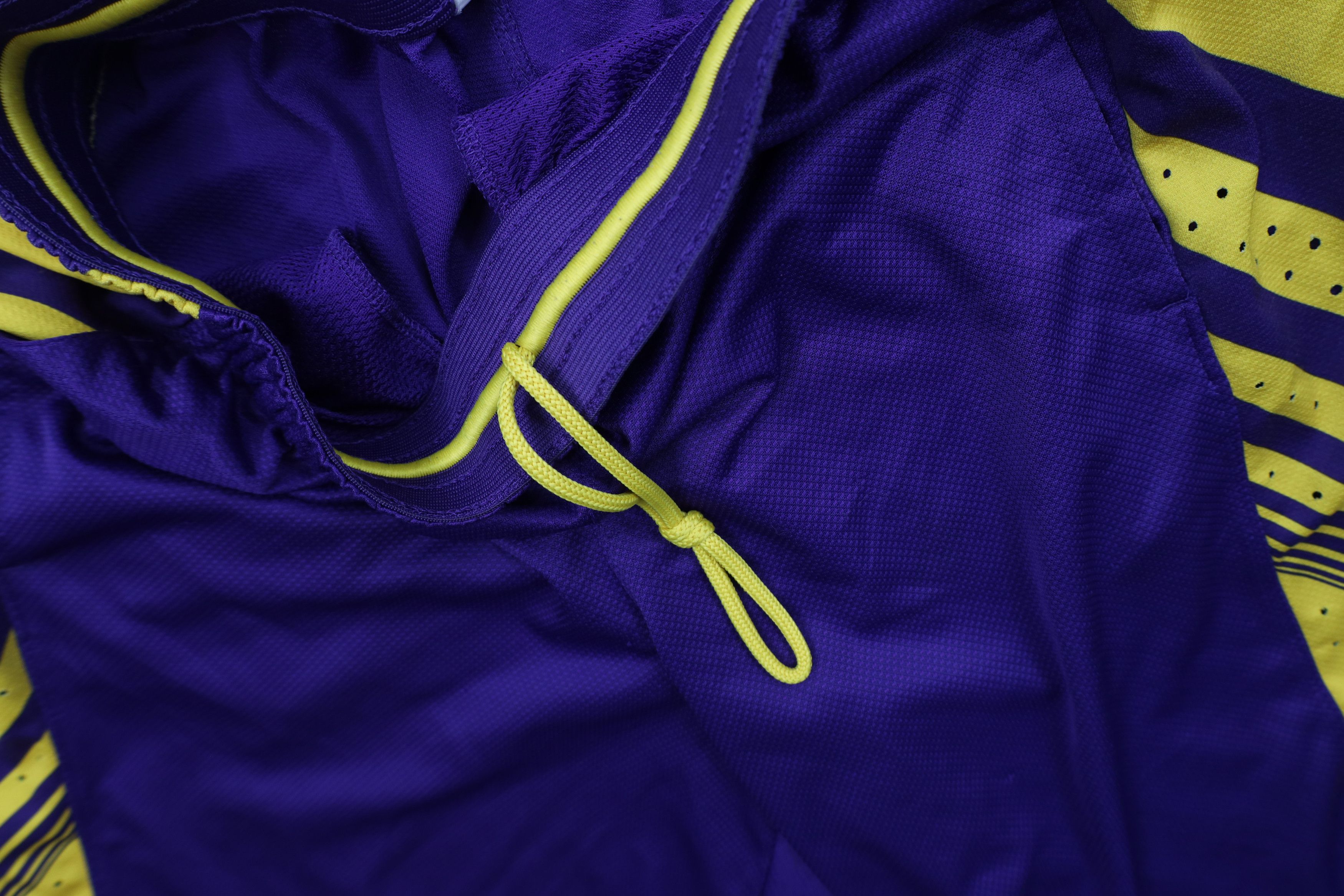 Nike Nike Angeles Lakers Colorway Basketball Shorts Purple Gold Size US 30 / EU 46 - 7 Thumbnail