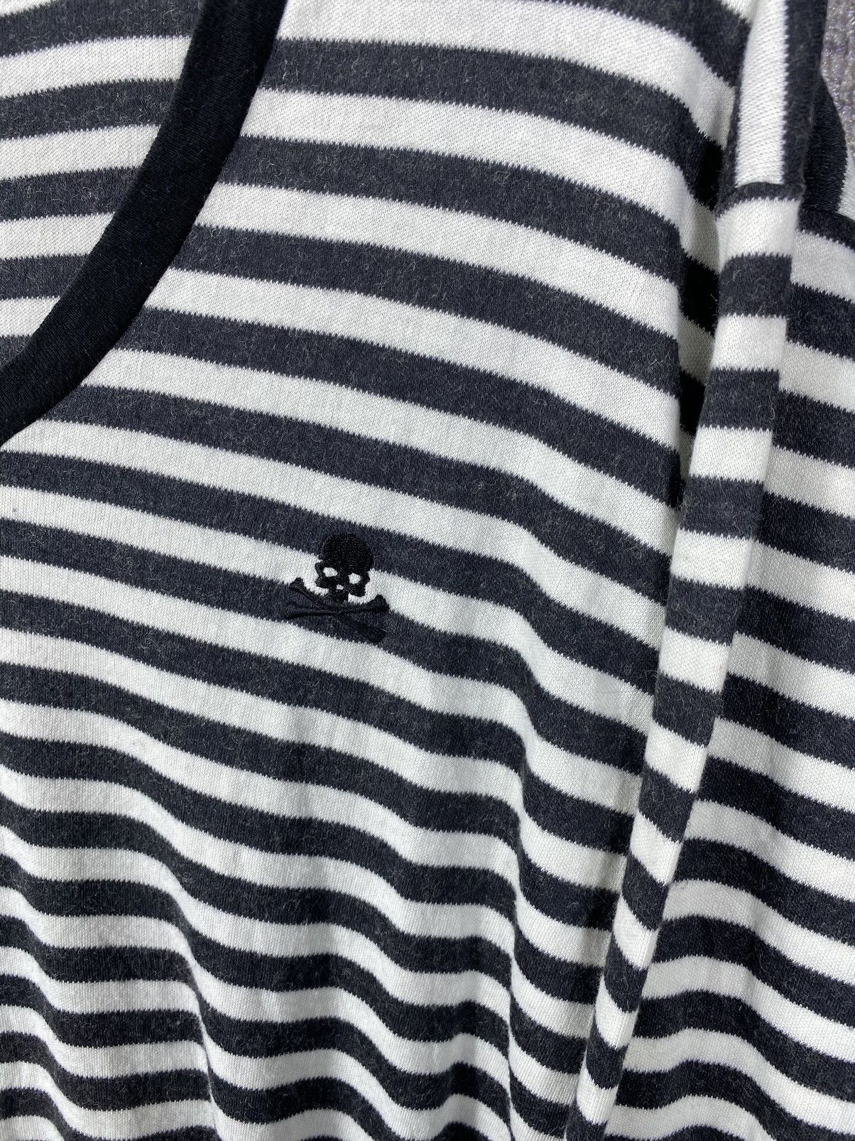 Japanese Brand Azul striped mini skul Ifsixwasnine Punk style Size US L / EU 52-54 / 3 - 4 Thumbnail