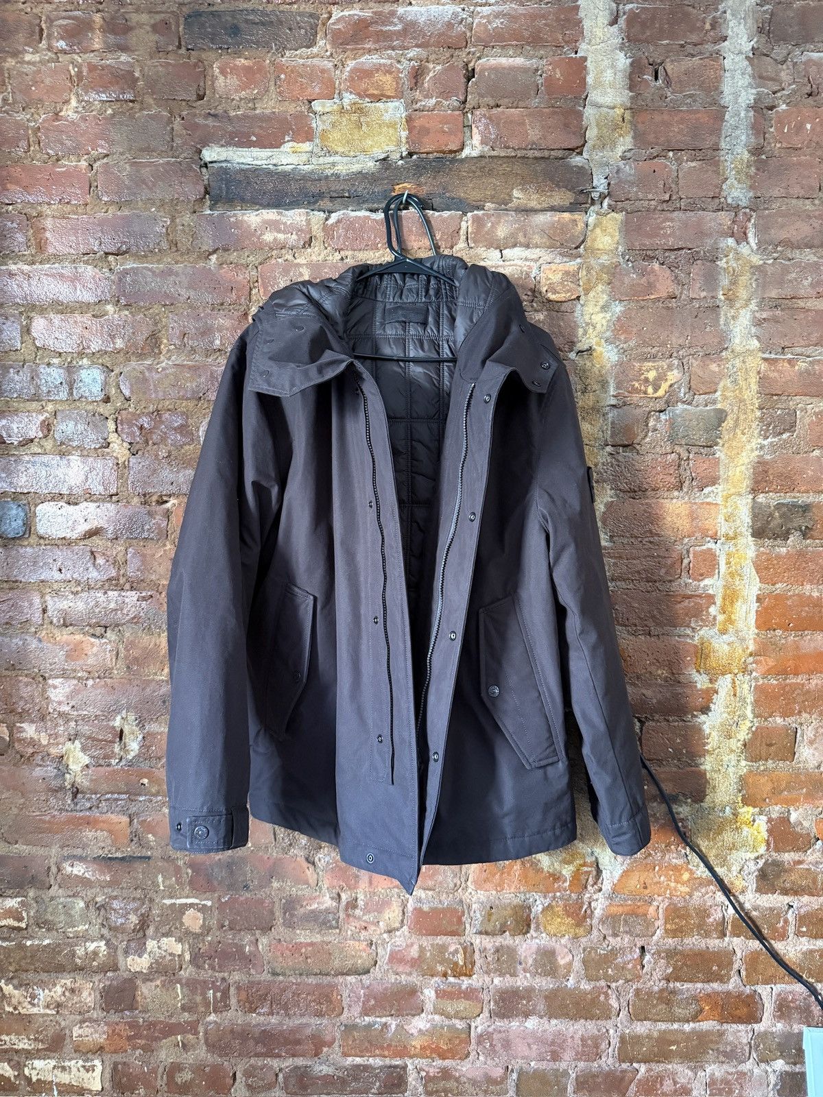 👻 STONE ISLAND GHOST 4100105 WEATHERPROOF JACKET