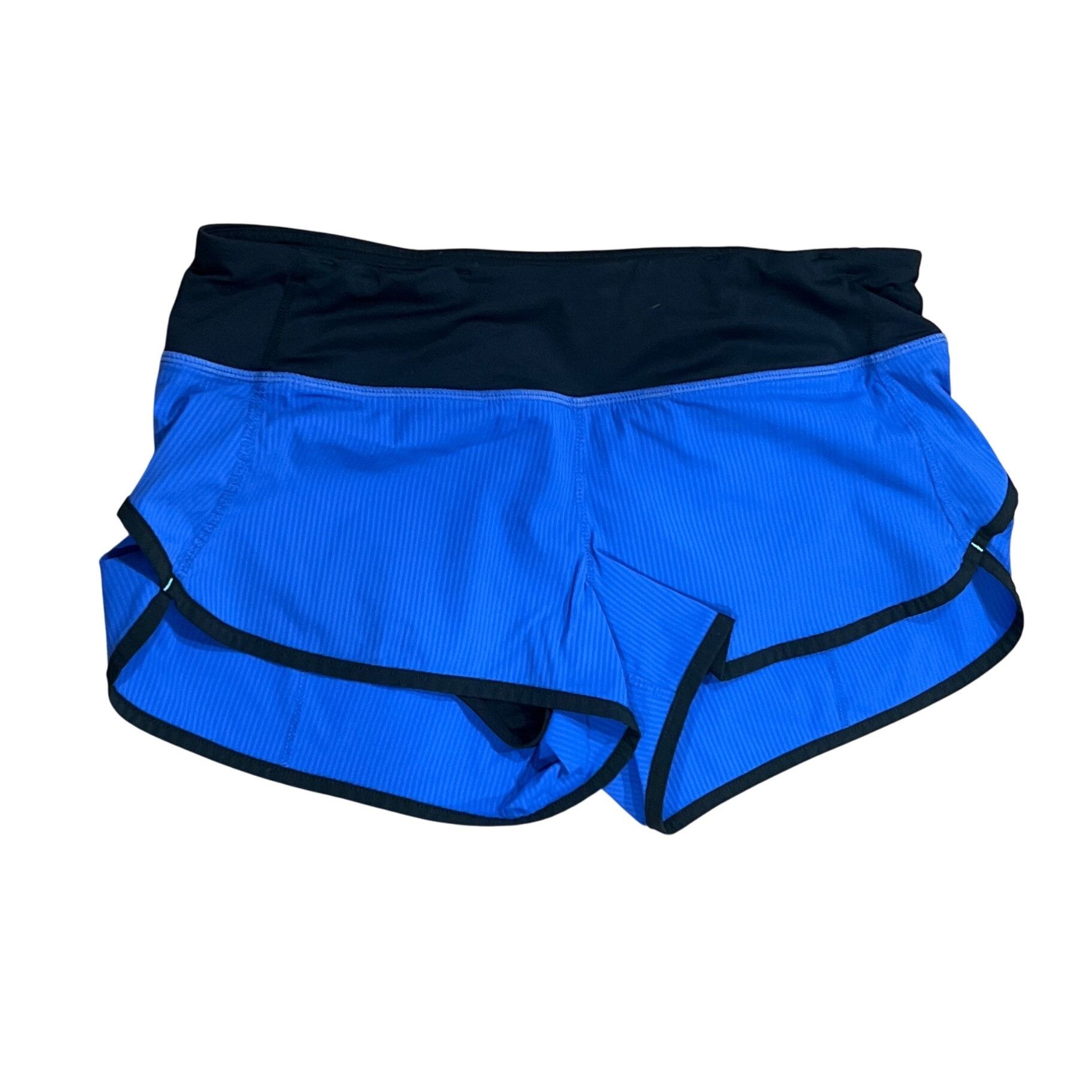 Lululemon Lululemon Women's Black & Blue Athletic Shorts Size 6 inseam Size 28" / US 6 / IT 42 - 1 Thumbnail