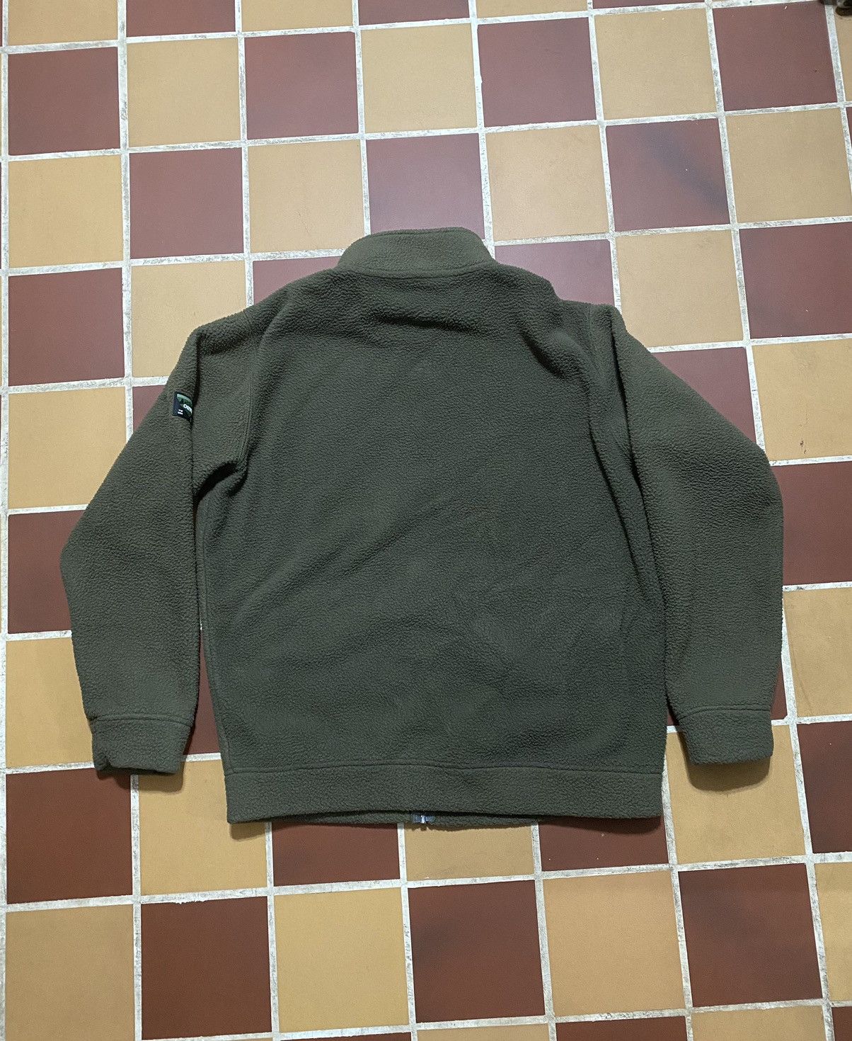 Orvis × Vintage Vintage Orvis Olive Fleece Jacket Size US M / EU 48-50 / 2 - 3 Thumbnail