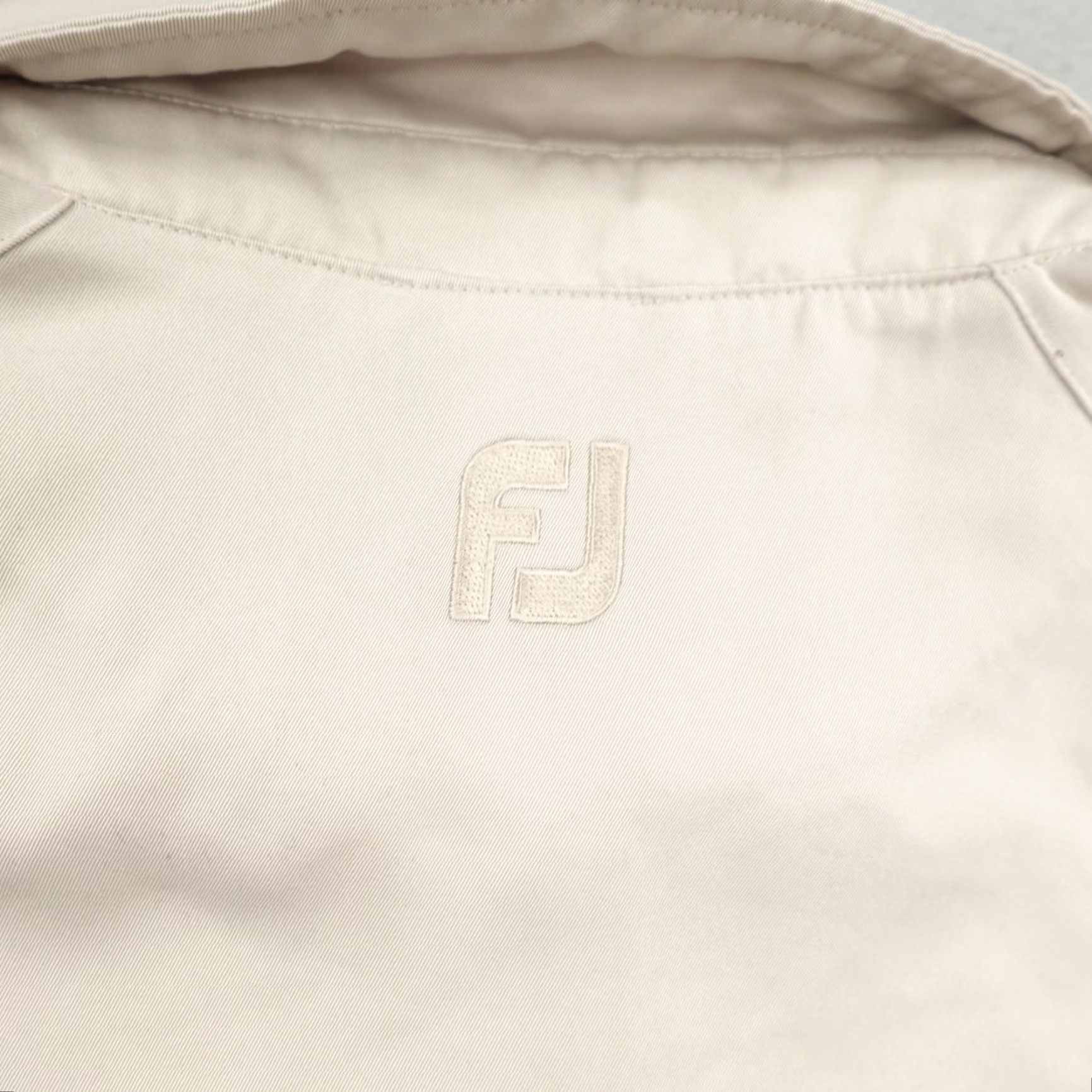 Footjoy VINTAGE FootJoy Jacket Mens XL Beige Golf Windbreaker Full Zip Bomber Coat Size US XL / EU 56 / 4 - 7 Thumbnail