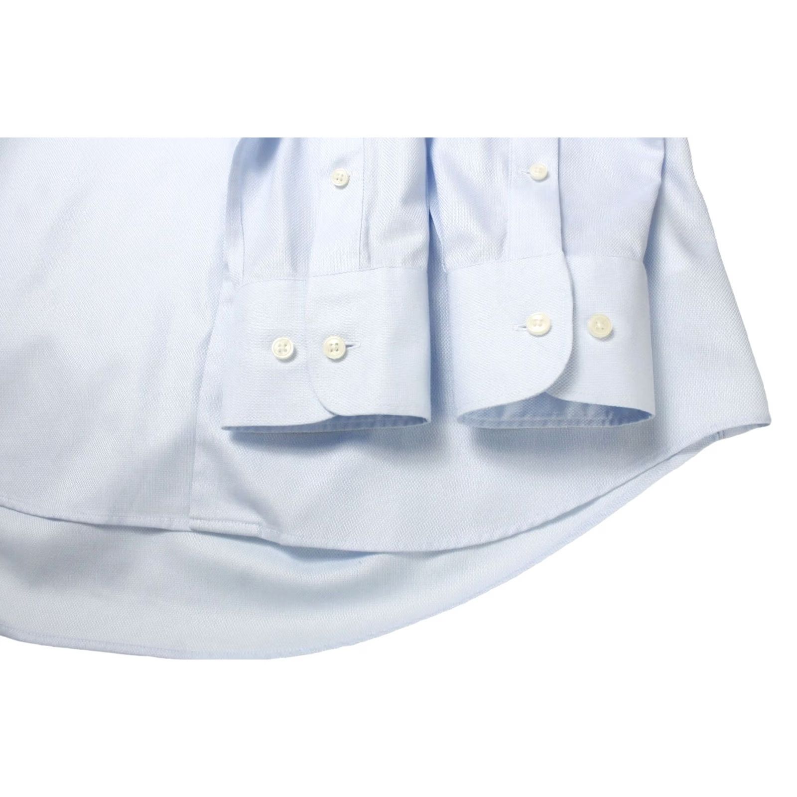 Suitsupply Suitsupply Slim Fit Formal Shirt Men's 39-7 / 15 1/2L Spread Collar Light Blue Dress Shirt Button-Up Casual Size 40R - 5 Thumbnail
