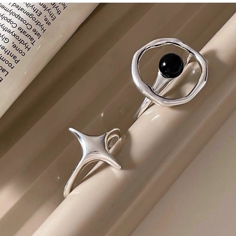 Jewelry New Trend Jewelry Rings Open Size Chrome Ring (Size 7-13) Size ONE SIZE - 5 Thumbnail