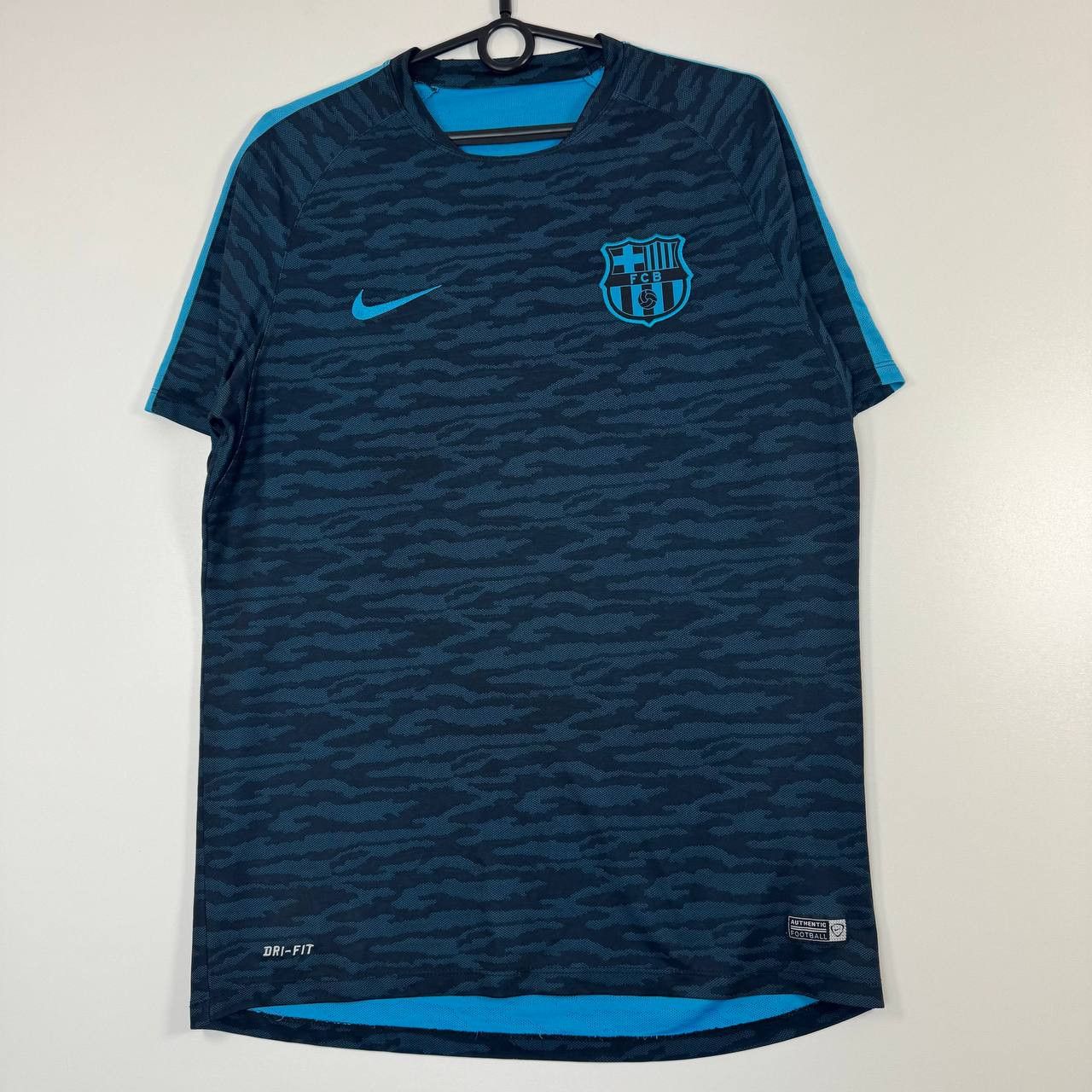Nike Nike FC Barcelona Training Shirt Dri-Fit Blue Football Sz M Size US M / EU 48-50 / 2 - 1 Thumbnail