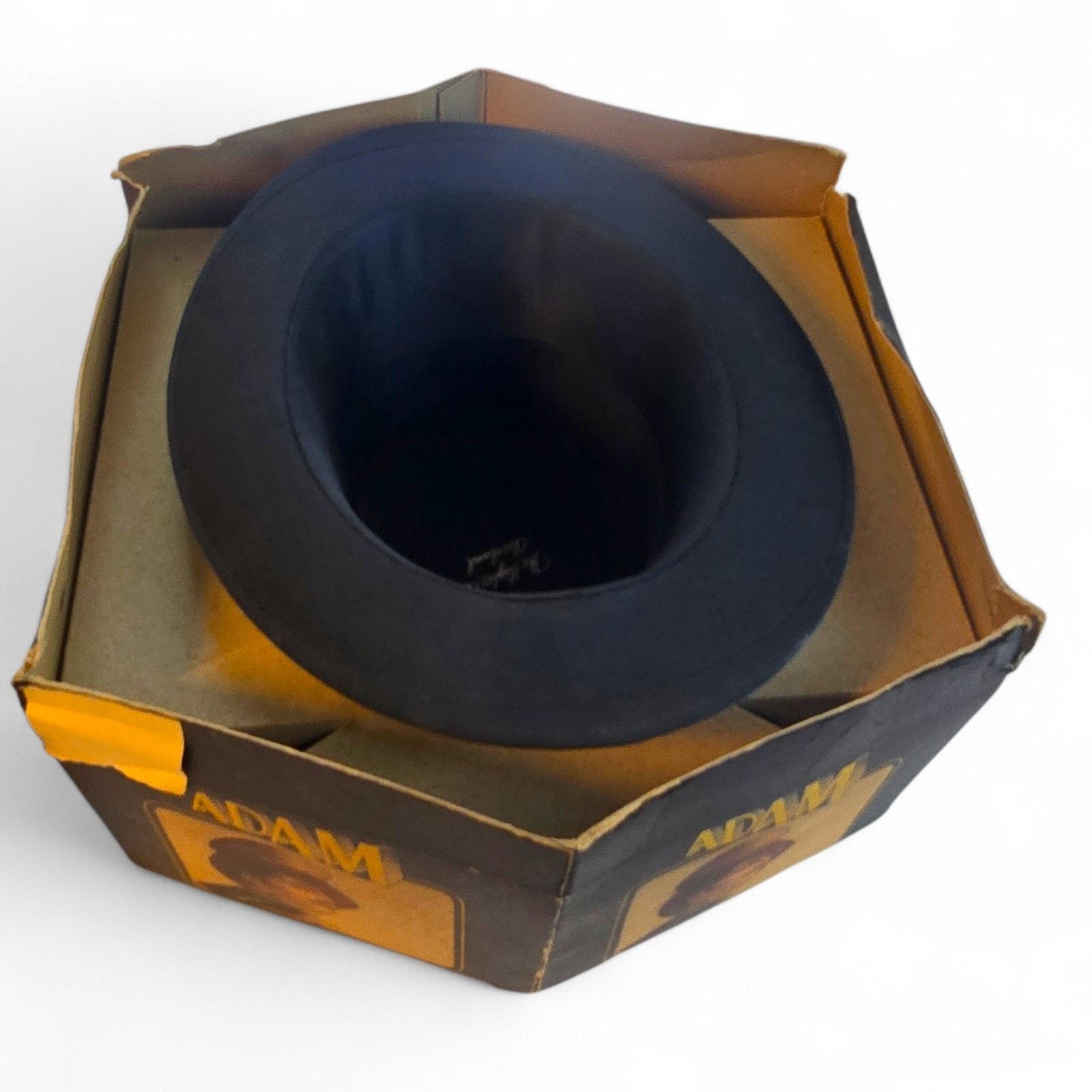 Other Higbee Co Vintage Collapsible Opera Top Hat Size 7 1/4 Oval Size ONE SIZE - 16 Thumbnail