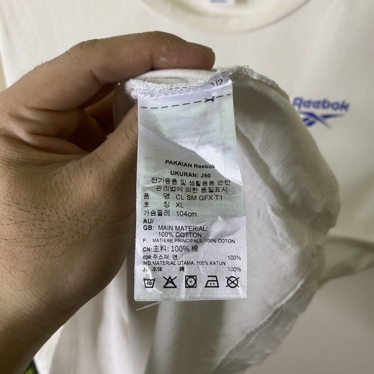 Reebok Reebok Pump Graphic Logo T Shirt Size US M / EU 48-50 / 2 - 4 Thumbnail
