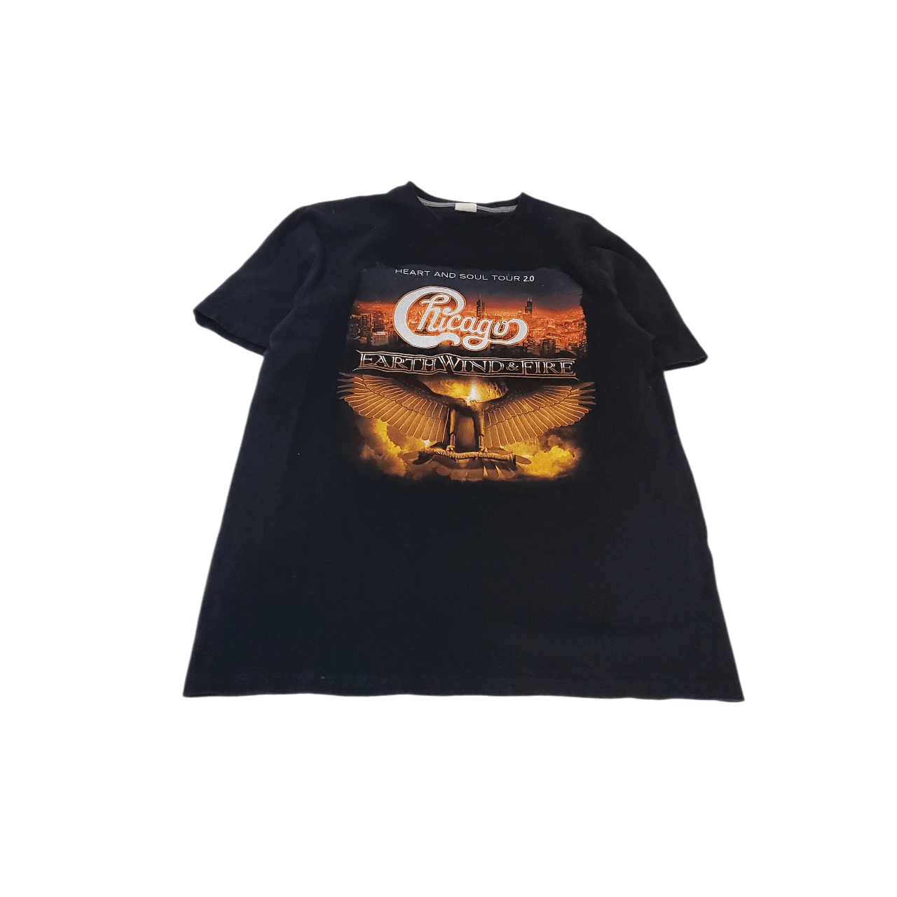 Band Tees Chicago X Earth Wind & Fire Tour T-shirt Size US L / EU 52-54 / 3 - 1 Thumbnail