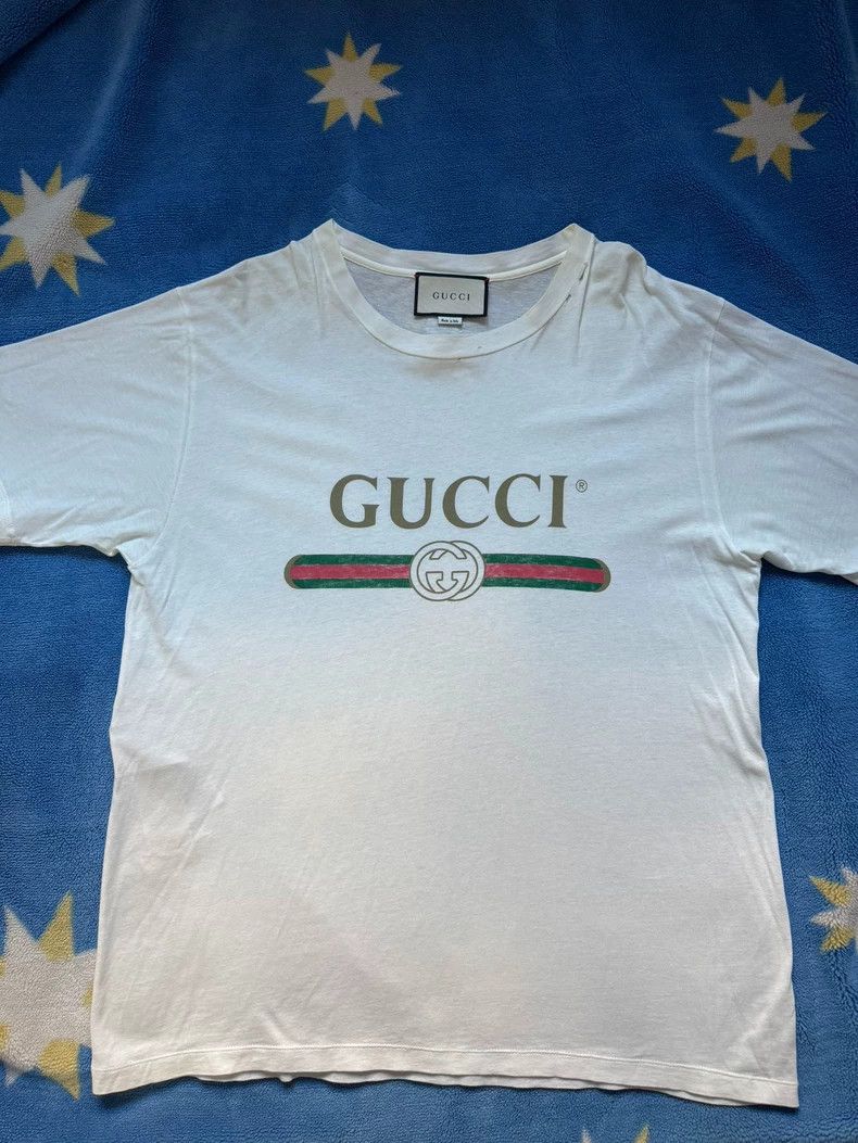 Gucci Gucci Back thorn flower short sleeves 2502-Nextarrow Size US L / EU 52-54 / 3 - 1 Thumbnail