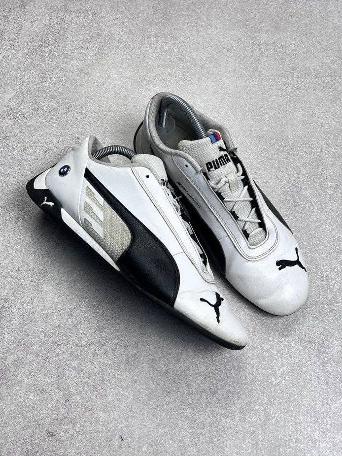 VINTAGE PUMA BMW SPEED CAT LEATHER SNEAKERS Y2K US10