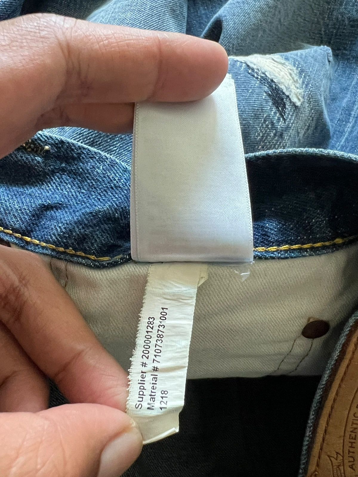 Polo Ralph Lauren Polo Ralph Lauren ‘The Sullivan Slim” Distressed Jeans Size US 36 / EU 52 - 17 Thumbnail