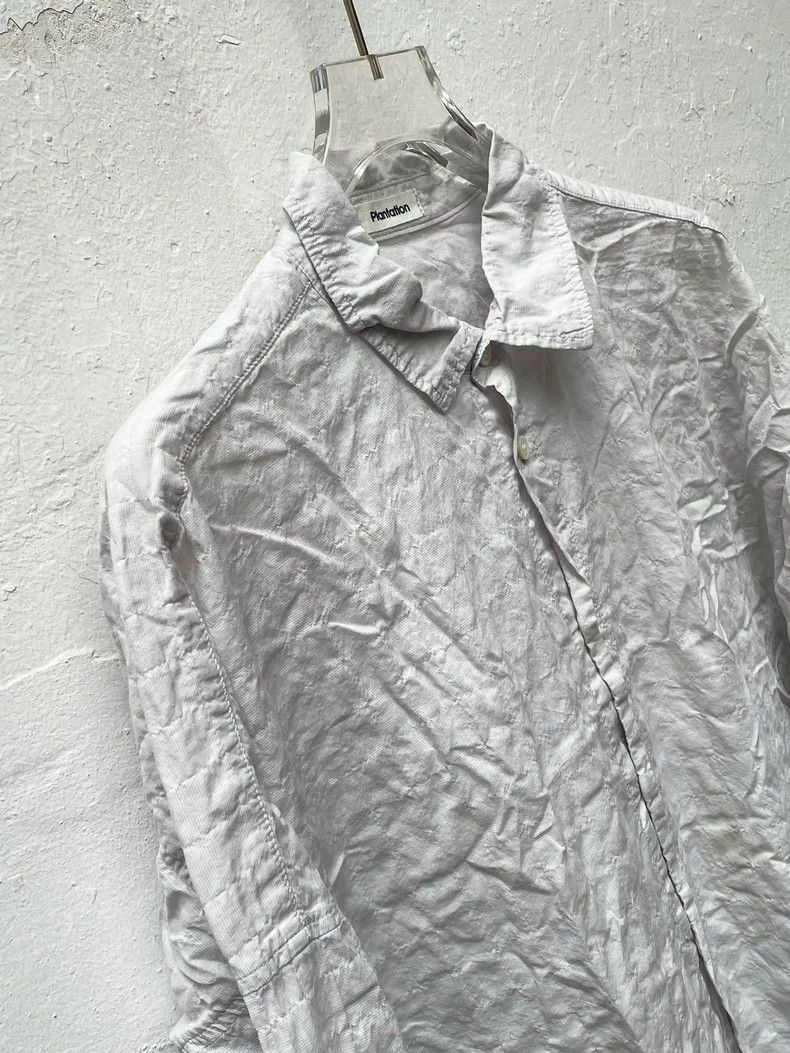 Issey Miyake ISSEY MIYAKE Plantation Pleated Long Shirt 2504-Nextarrow Size US M / EU 48-50 / 2 - 2 Thumbnail