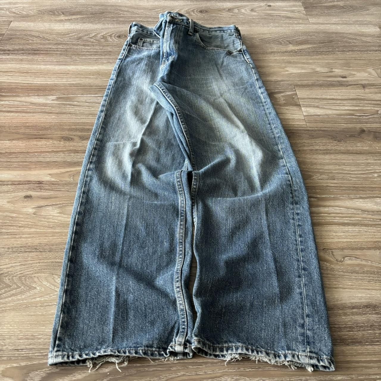 Vintage Crazy Vintage Y2K/2000s Grunge Medium Wash Skater Essential Denim Jeans! 34x30 Size US 34 / EU 50 - 3 Thumbnail
