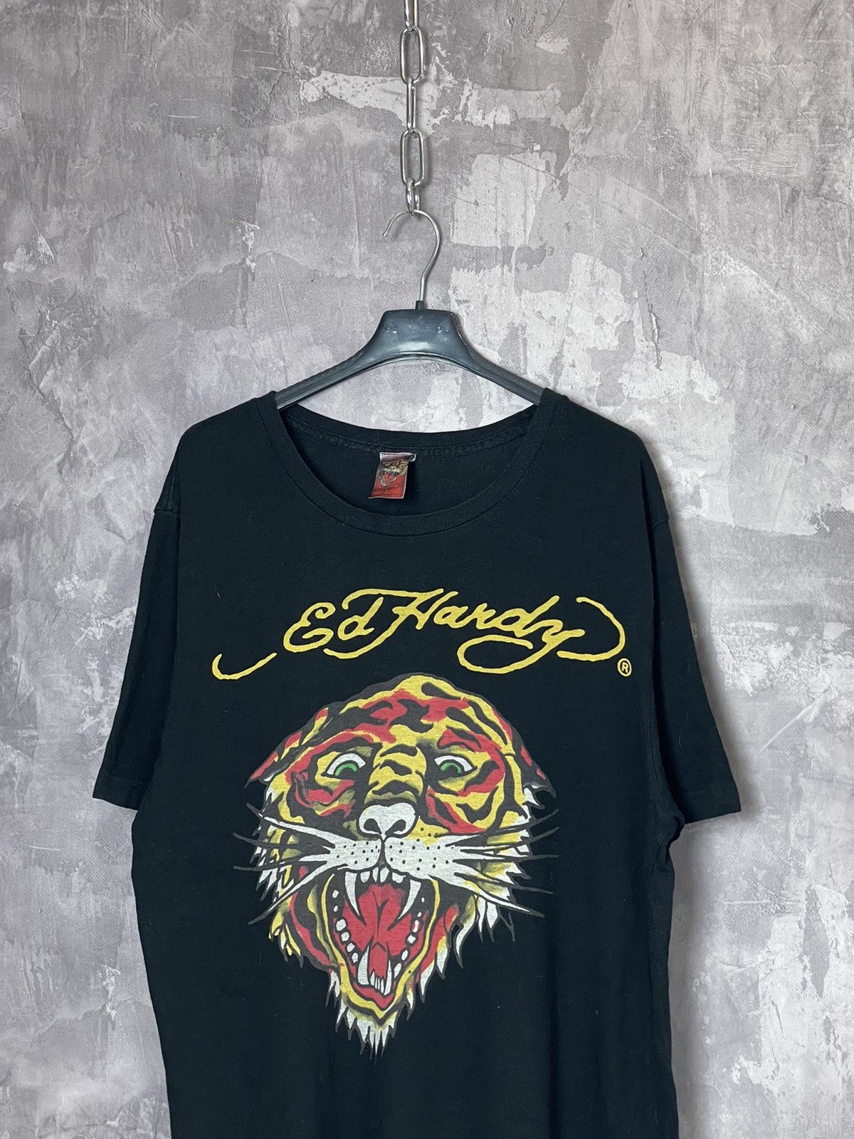 Affliction × Christian Audigier × Ed Hardy Vintage 90's Ed Hardy Japanese Tiger Tattoo Y2K T-shirt Size US L / EU 52-54 / 3 - 2 Thumbnail