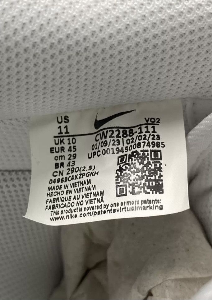 Nike White Nike Air Force 1 (Size 11) – Gently Used & Clean Size US 11.5 / EU 44-45 - 7 Thumbnail