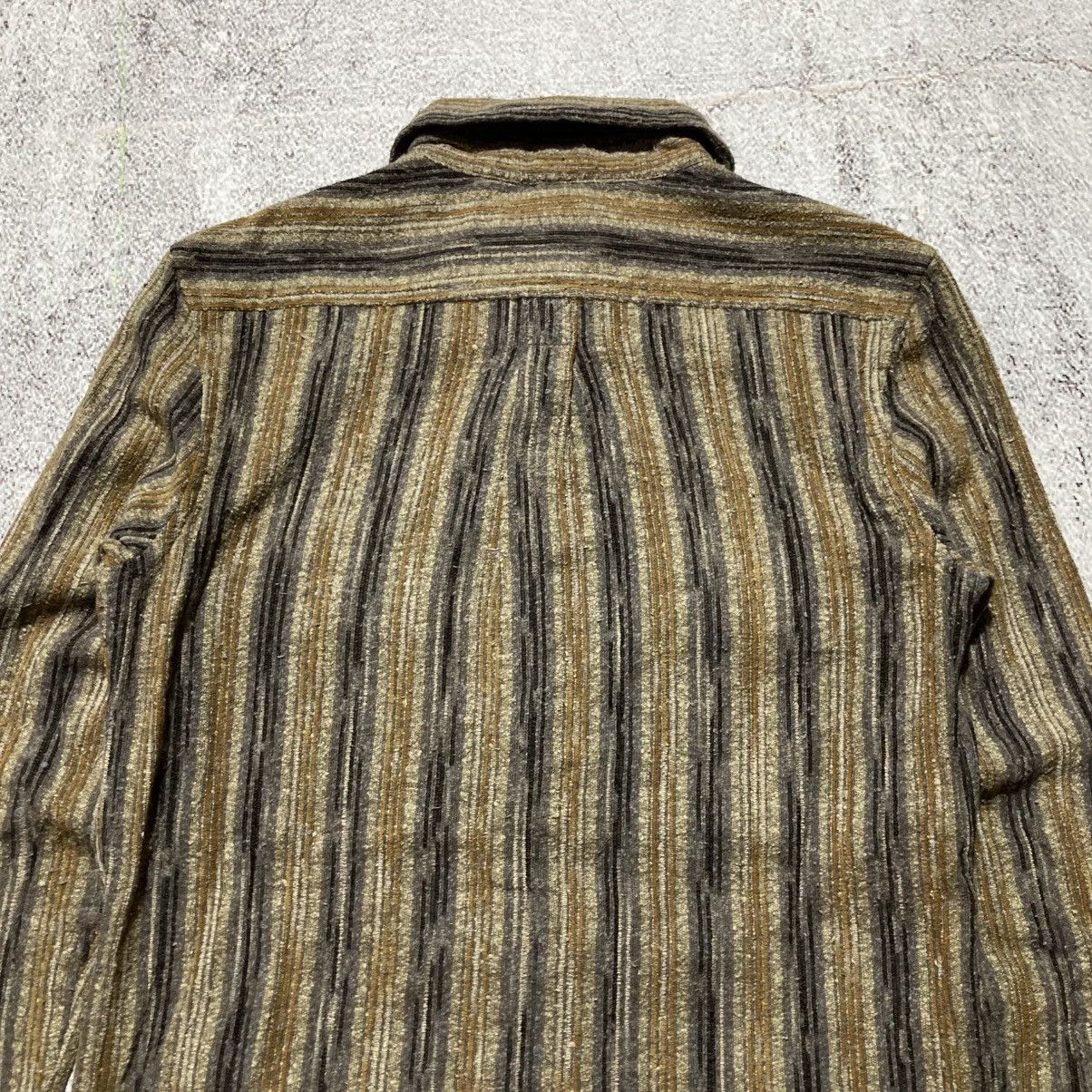 Japanese Brand 🇯🇵 Vintage Katharine Hamnett London Texture Shirt Luxury Size US M / EU 48-50 / 2 - 13 Thumbnail