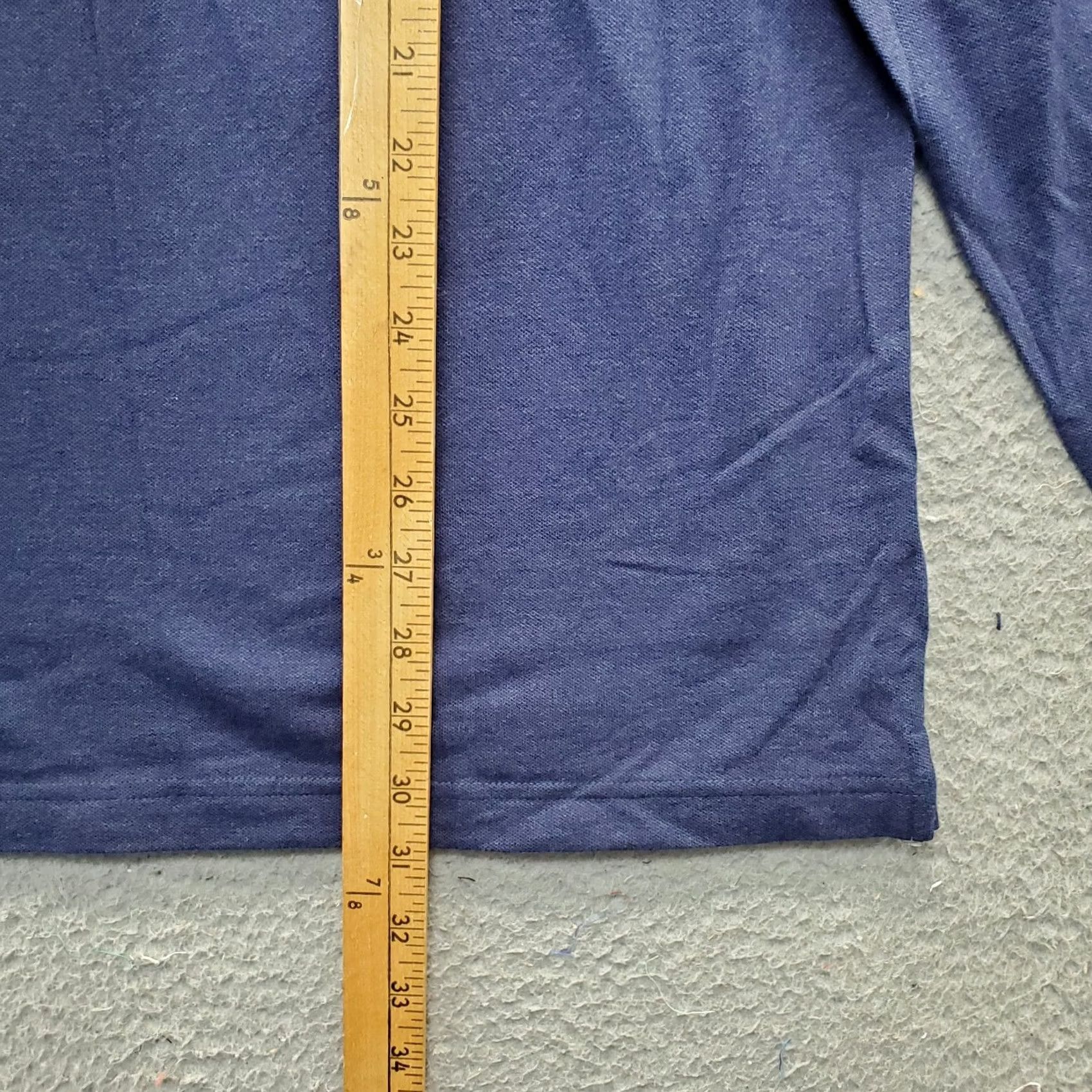 Liz Claiborne Claiborne Polo Shirt Mens 2XL Navy Stretch Long Sleeve Collared Performance Shirt Size US XXL / EU 58 / 5 - 5 Thumbnail