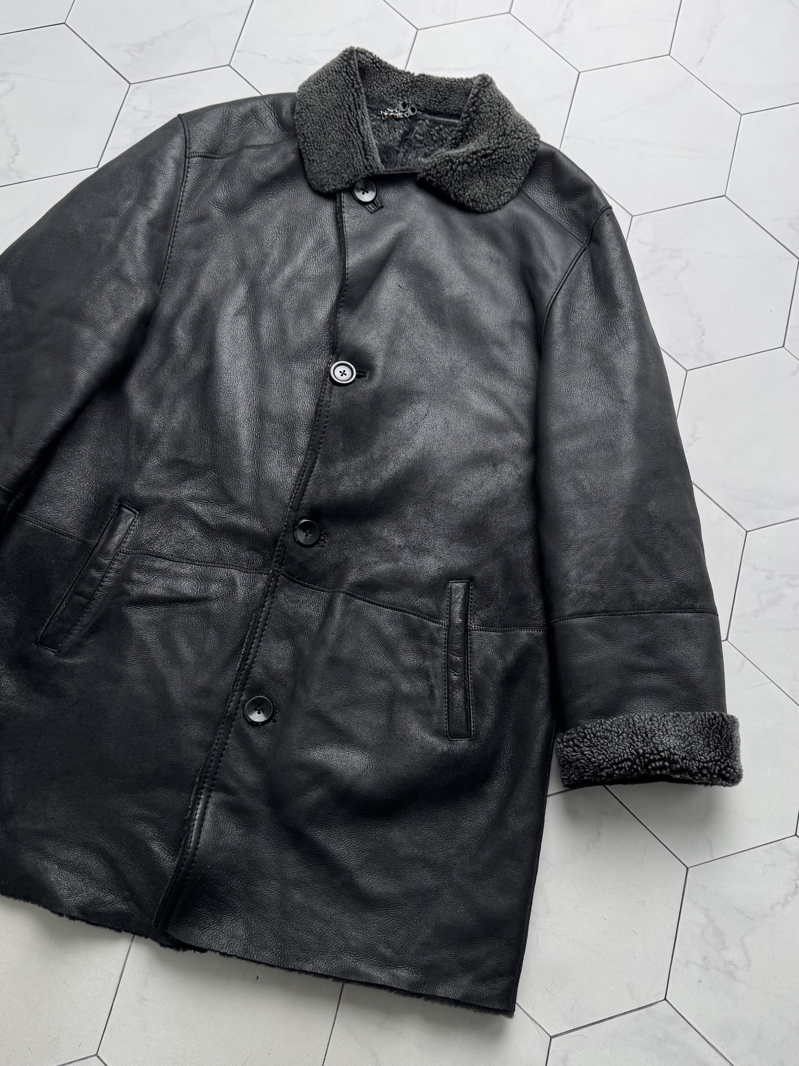 Vintage Vintage Real Shearling Coat (B250)D15E2 Size US XL / EU 56 / 4 - 7 Thumbnail
