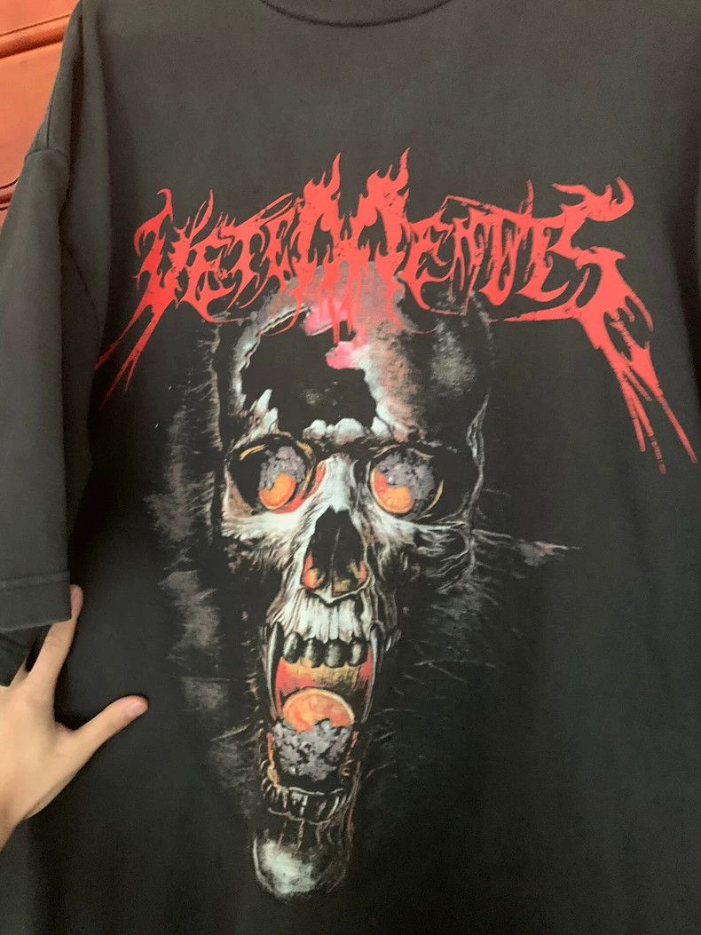 Vetements Vetements Ghost Face Short Sleeve Tee - dmc Size US S / EU 44-46 / 1 - 1 Thumbnail
