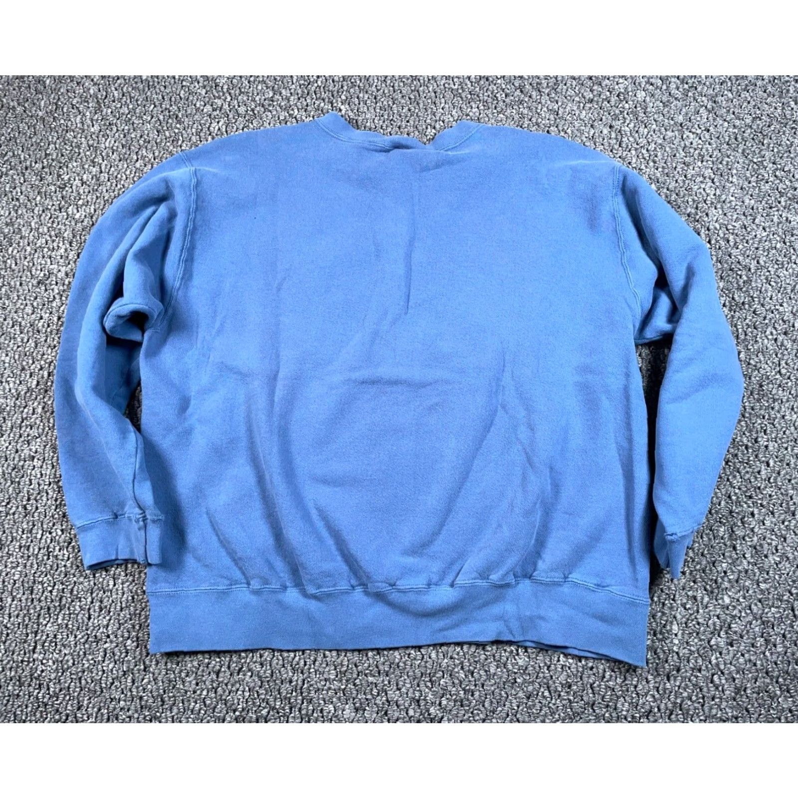 Vintage VINTAGE Pro Spirit Sweatshirt Mens XL Blue Crewneck Oversized 90s Faded Distressed Pullover Cotton-Poly Heavyweight Size US XL / EU 56 / 4 - 2 Thumbnail