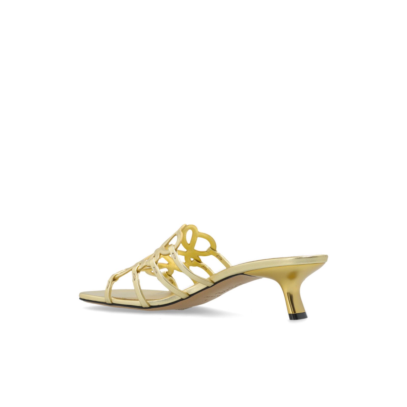 Loewe LOEWE Gold Mules New & Authentic (Women's size:8;) Size US 8 / IT 38 - 3 Thumbnail