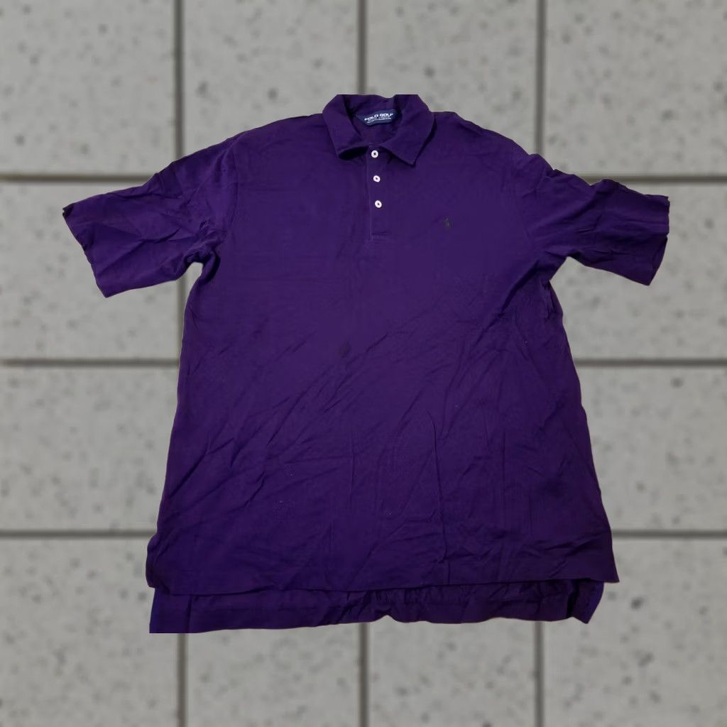 Polo Ralph Lauren Polo Ralph Lauren Shirt Polo Large Purple Cotton Mens Size US L / EU 52-54 / 3 - 1 Thumbnail