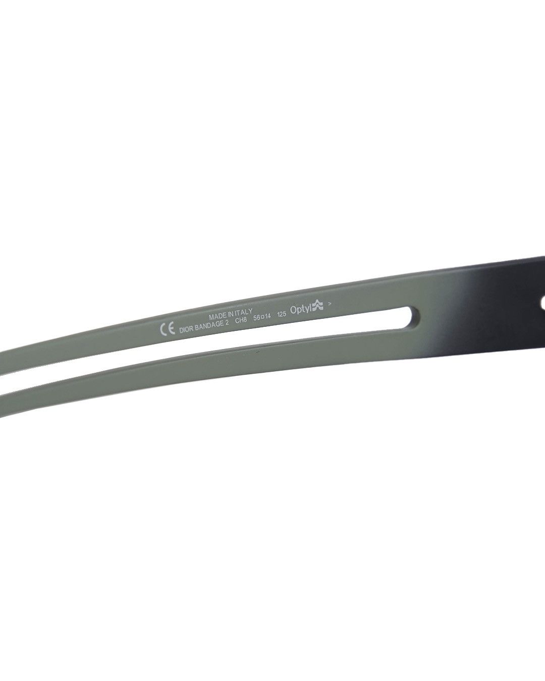 Dior Dior Bandage 2 Glasses in Green/Black Size ONE SIZE - 5 Thumbnail
