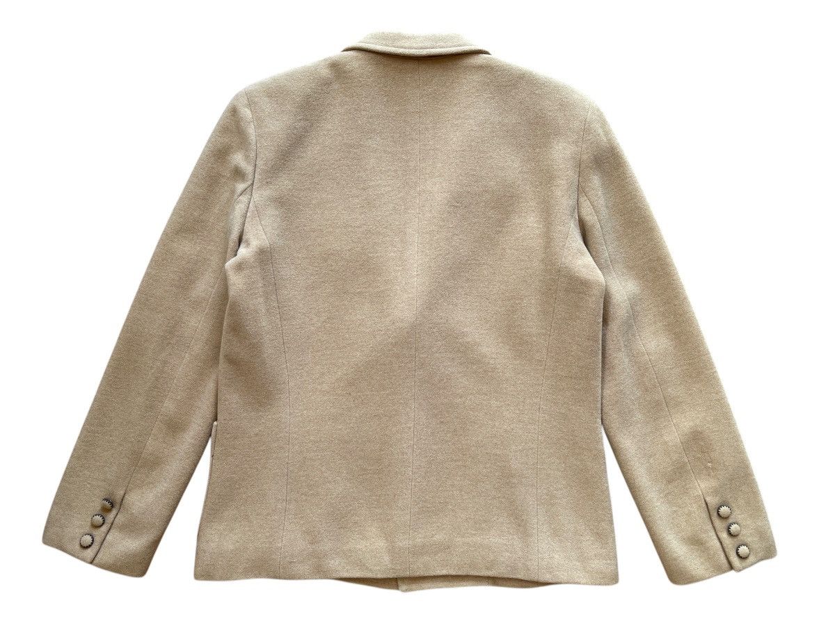 Yohji Yamamoto SAMPLE Y's Bis Beige Cashmere Coat Size US S / EU 44-46 / 1 - 3 Thumbnail