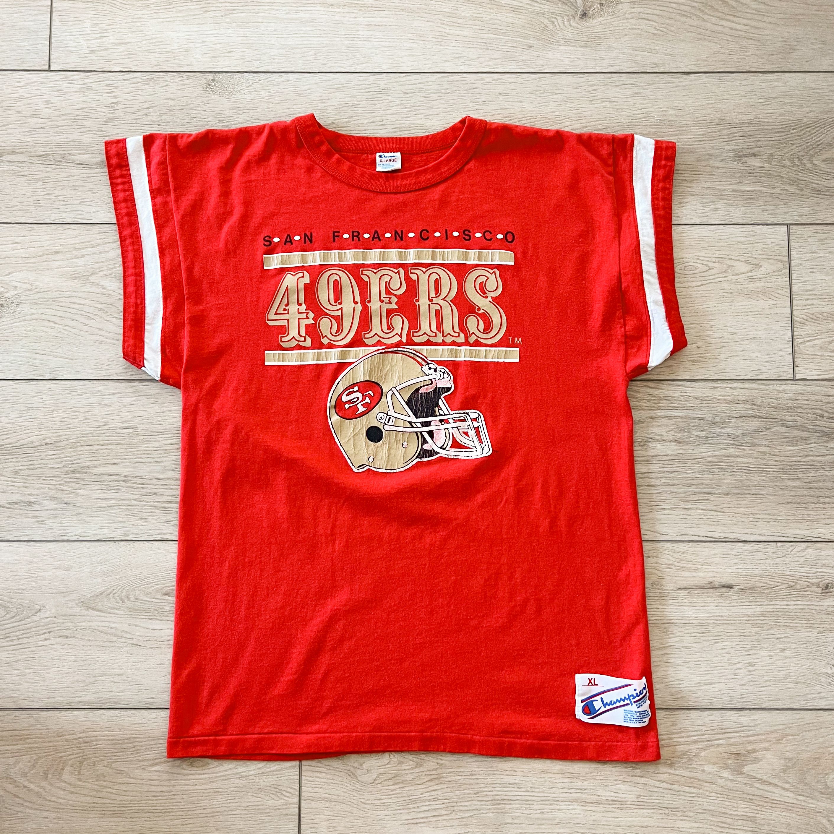 Vintage 70's San Francisco 49'ers Champion 50/50 T-Shirt USA