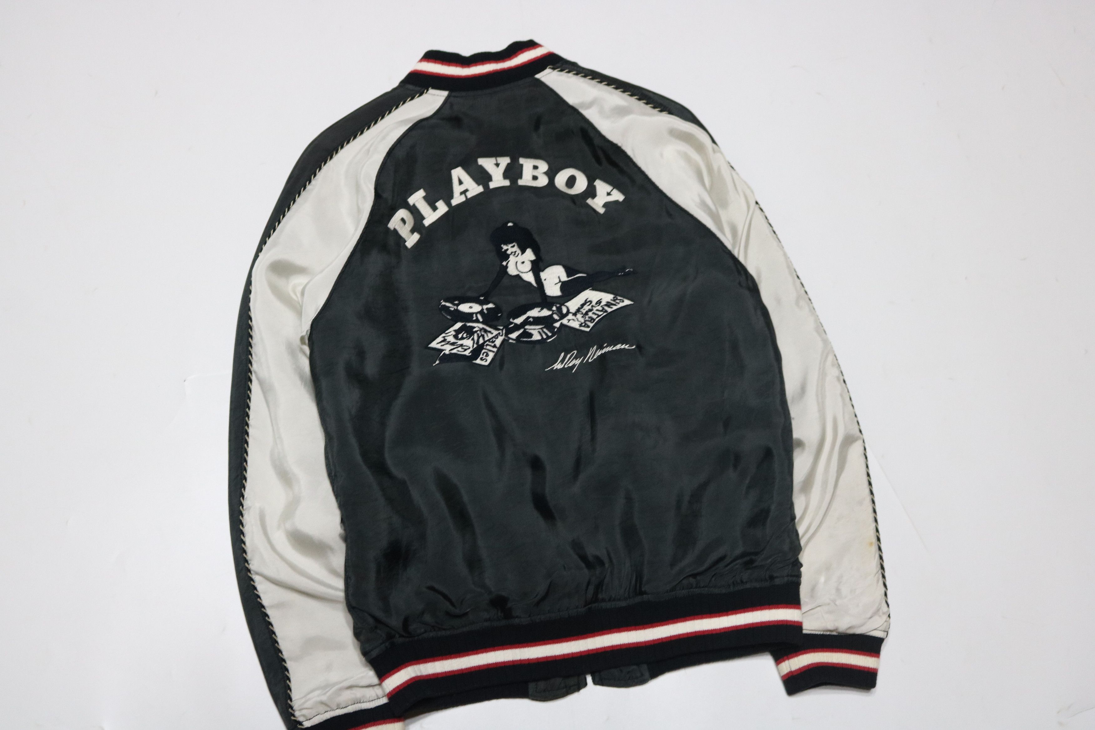 Hysteric Glamour HYSTERIC GLAMOUR × PLAYBOY sukajan jacket Size ONE SIZE - 4 Thumbnail