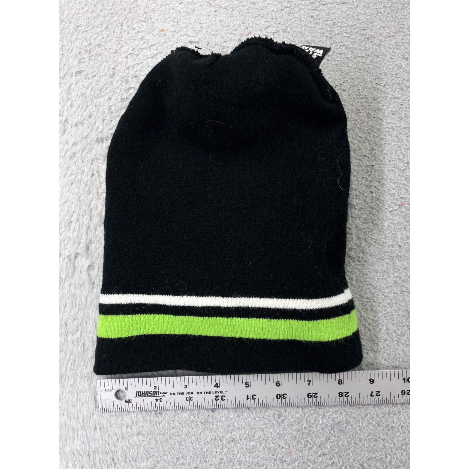 Star Wars Rogue One Death Trooper Beanie Adult OS Green Black Knit 100% Acrylic Size US 9.5 / EU 42-43 - 5 Thumbnail