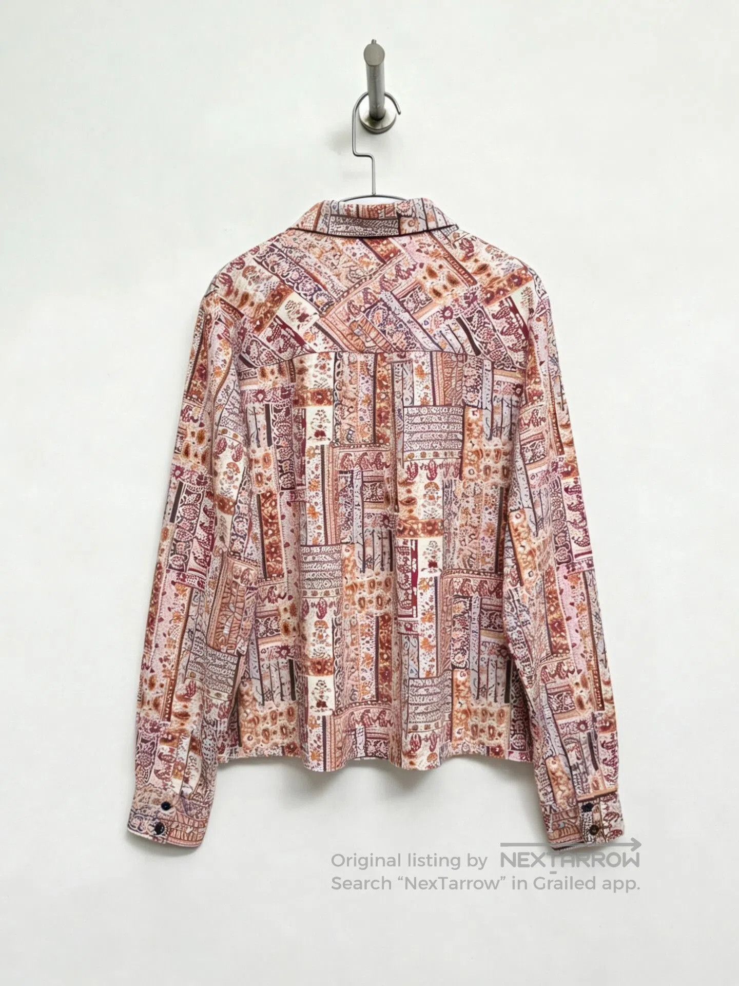 Issey Miyake Issey Miyake 1980's Floral Shirt. Size M / US 6-8 / IT 42-44 - 2 Thumbnail