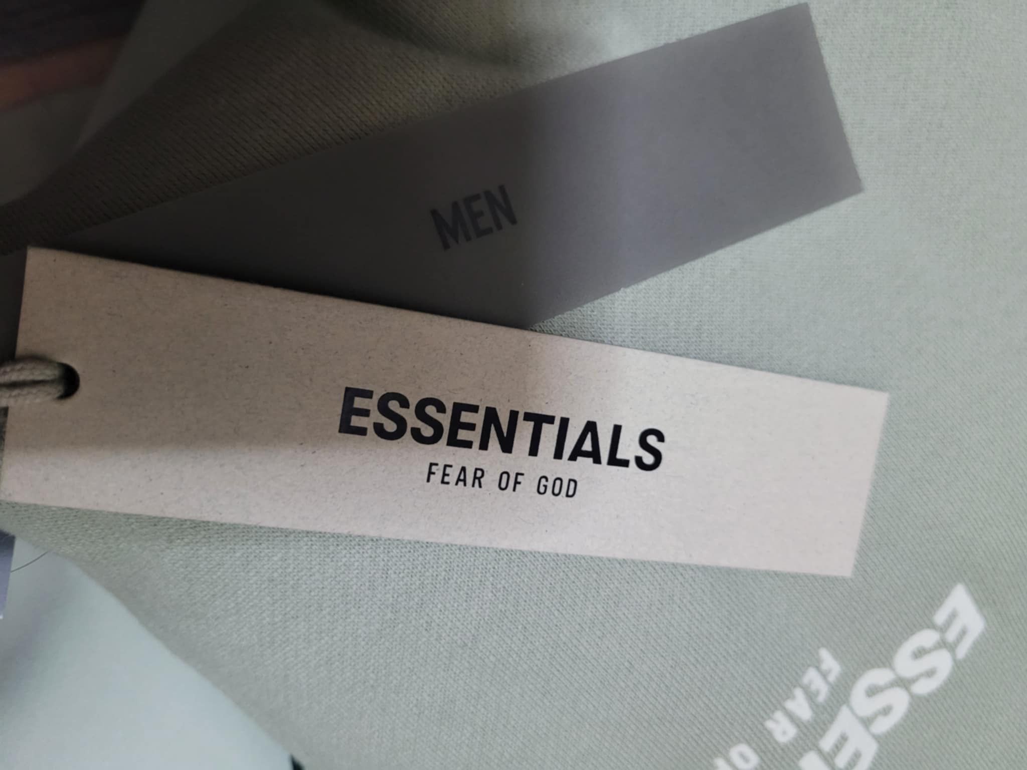 Fear of God sz L Fear of God Essentials Hoodie Seafoam Size US L / EU 52-54 / 3 - 10 Thumbnail