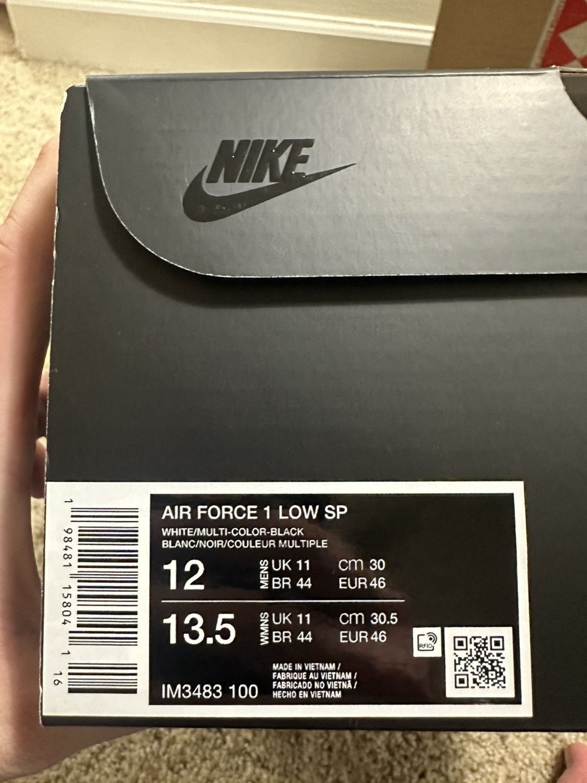 Supreme SUPREME X GOOD ENOUGH NIKE AF1 LEOPARD FUR DS SIZE 12 Size US 12 / EU 45 - 23 Thumbnail