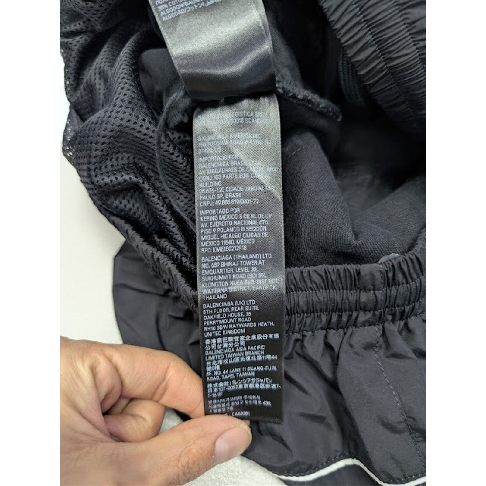 Balenciaga o1rshd1 Layered Kuroki Denim Jeans in Midnight Black Size US 34 / EU 50 - 21 Thumbnail