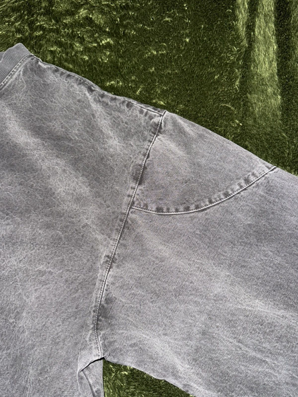 Japanese Brand [XL] cost per Kilo Vintage Wash Cotton Pullover Grey Size US XL / EU 56 / 4 - 5 Thumbnail