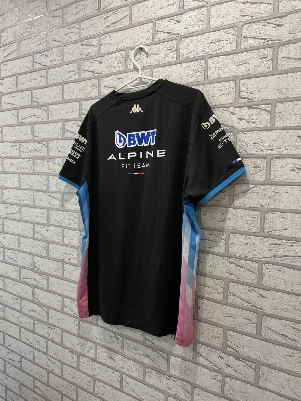 Formula 1 Kappa F1 team RACING BWT ALPINE FORMULA ONE JERSEY T-Shirt Size US XL / EU 56 / 4 - 16 Thumbnail