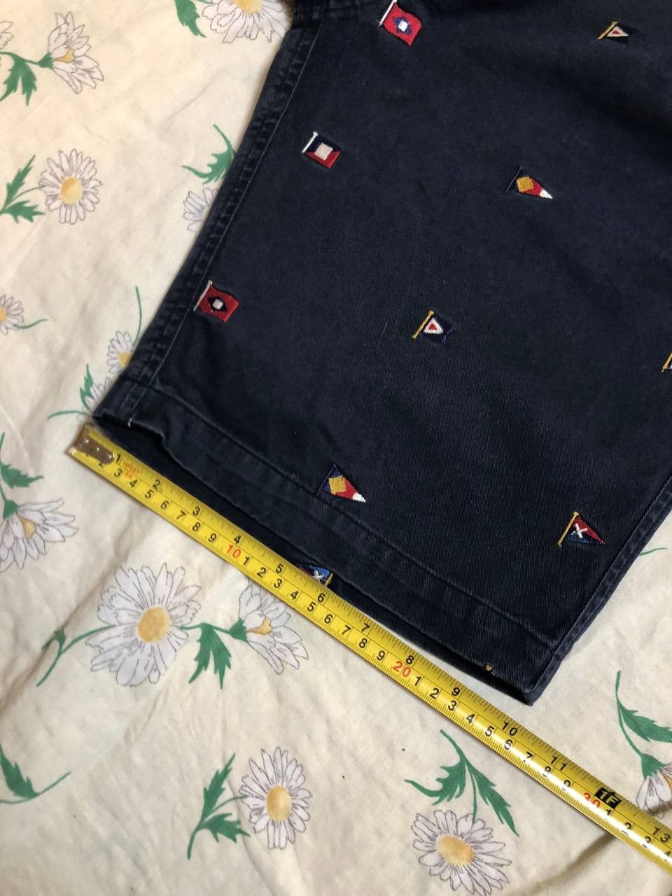 Barbour Barbour Stitched Flags Nautical Shorts Blue Navy Size US 32 / EU 48 - 6 Thumbnail
