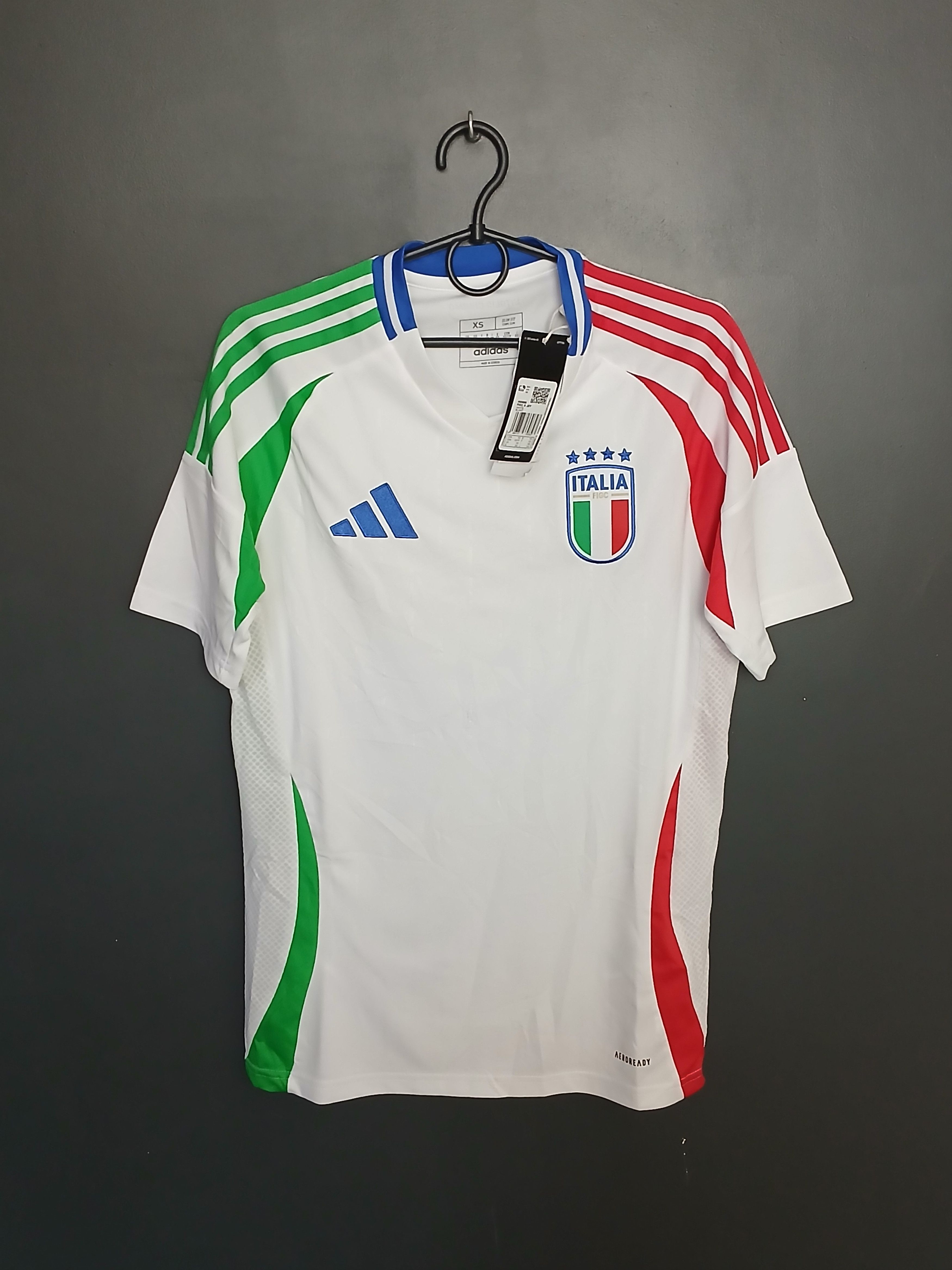 Adidas New Italy 2024 Away Football Jersey T-Shirt Size US XS / EU 42 / 0 - 1 Thumbnail