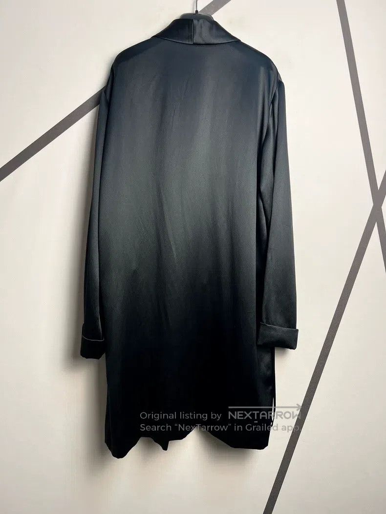 Saint Laurent Paris Saint Laurent Paris Black Mulberry Silk Sleep Robe Silk Ja Size US M / EU 48-50 / 2 - 3 Thumbnail