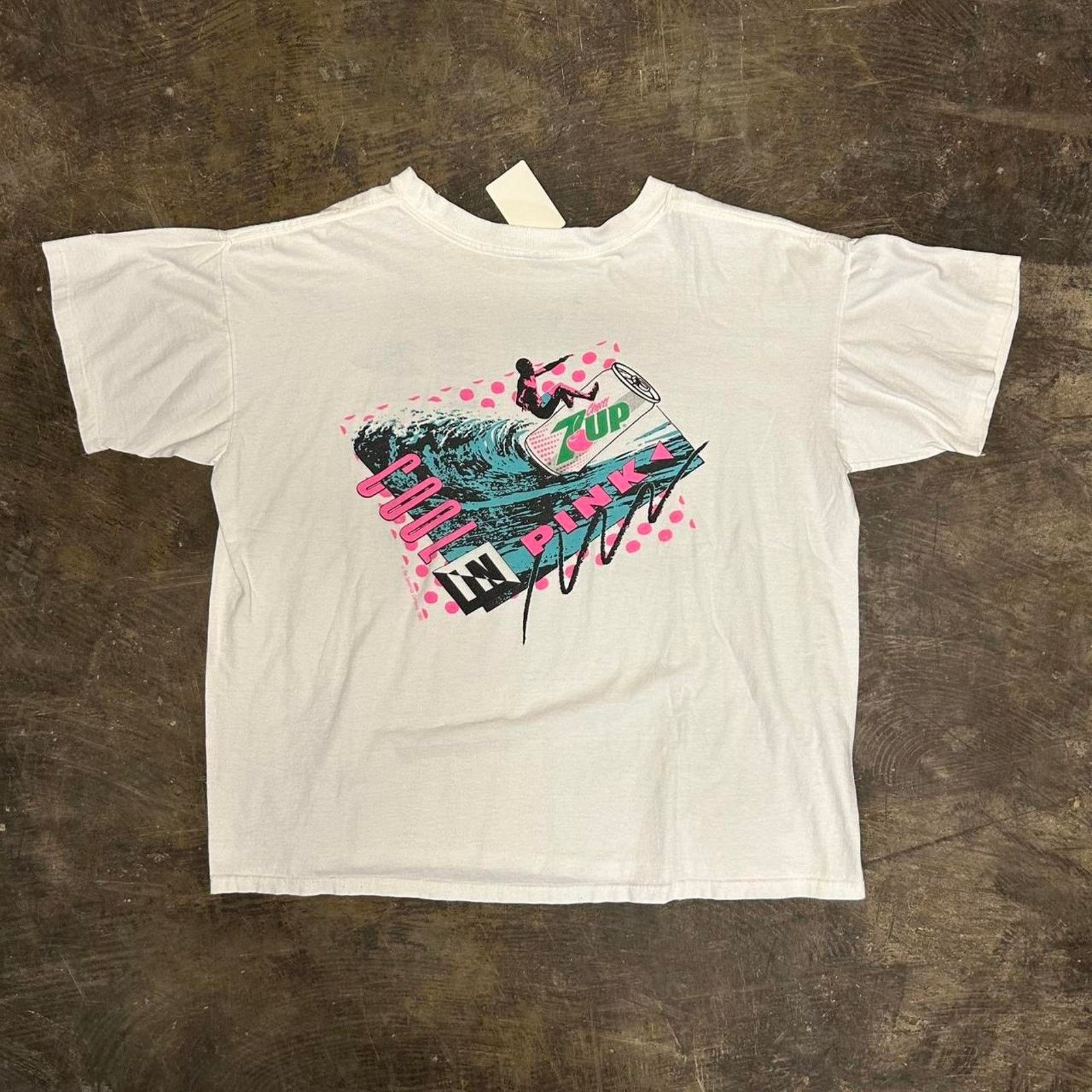 Other VTG 80s 7up vintage t-shirt Size US XL / EU 56 / 4 - 1 Thumbnail