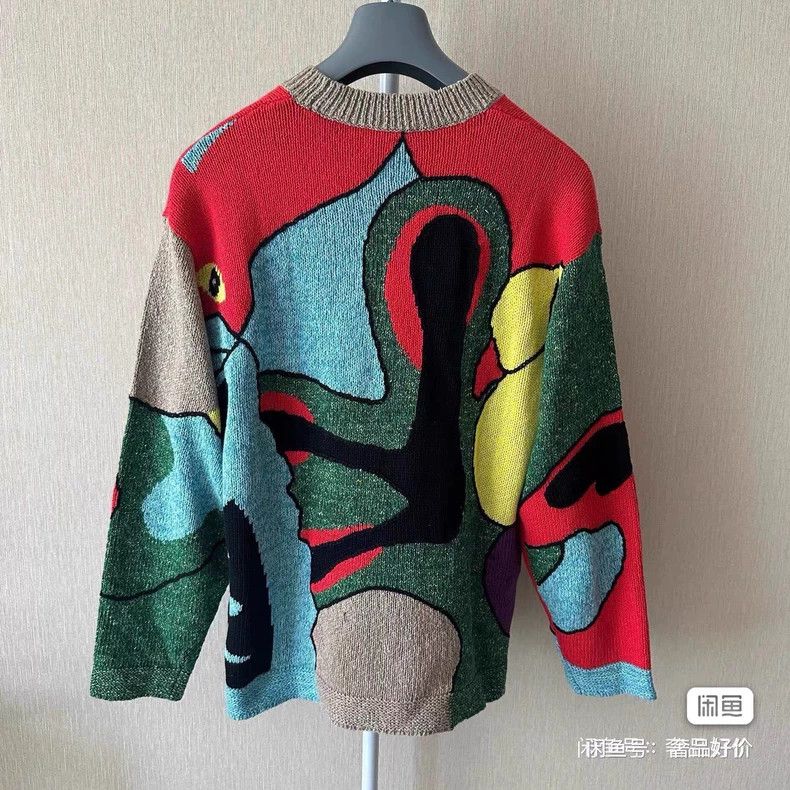 Kenzo KENZO Round collar sweater Size US S / EU 44-46 / 1 - 4 Thumbnail