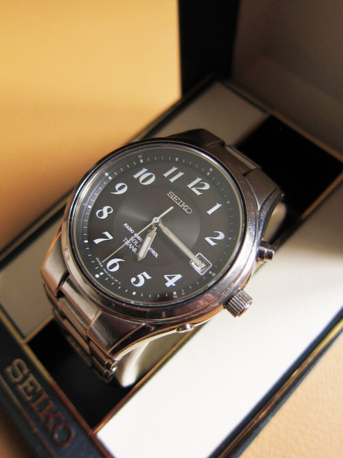 Seiko SEIKO 7B42-0AD0 Solar RadioWave Control Titanium Men's Watch Size ONE SIZE - 3 Thumbnail