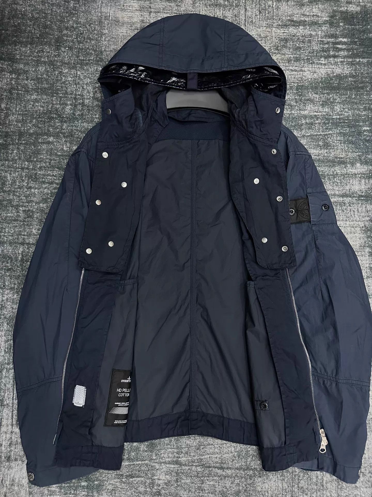 Stone Island Stone Island Shadow 2-in-1 Blue-Black M Jacket Size US M / EU 48-50 / 2 - 5 Thumbnail