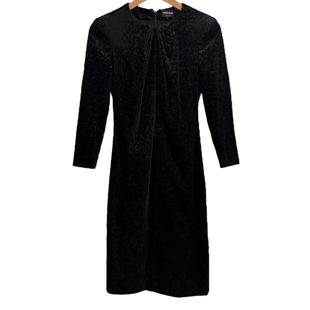 Armani Armani Giorgio Armani Velvet Dress Others Dresses Size ONE SIZE - 1 Thumbnail