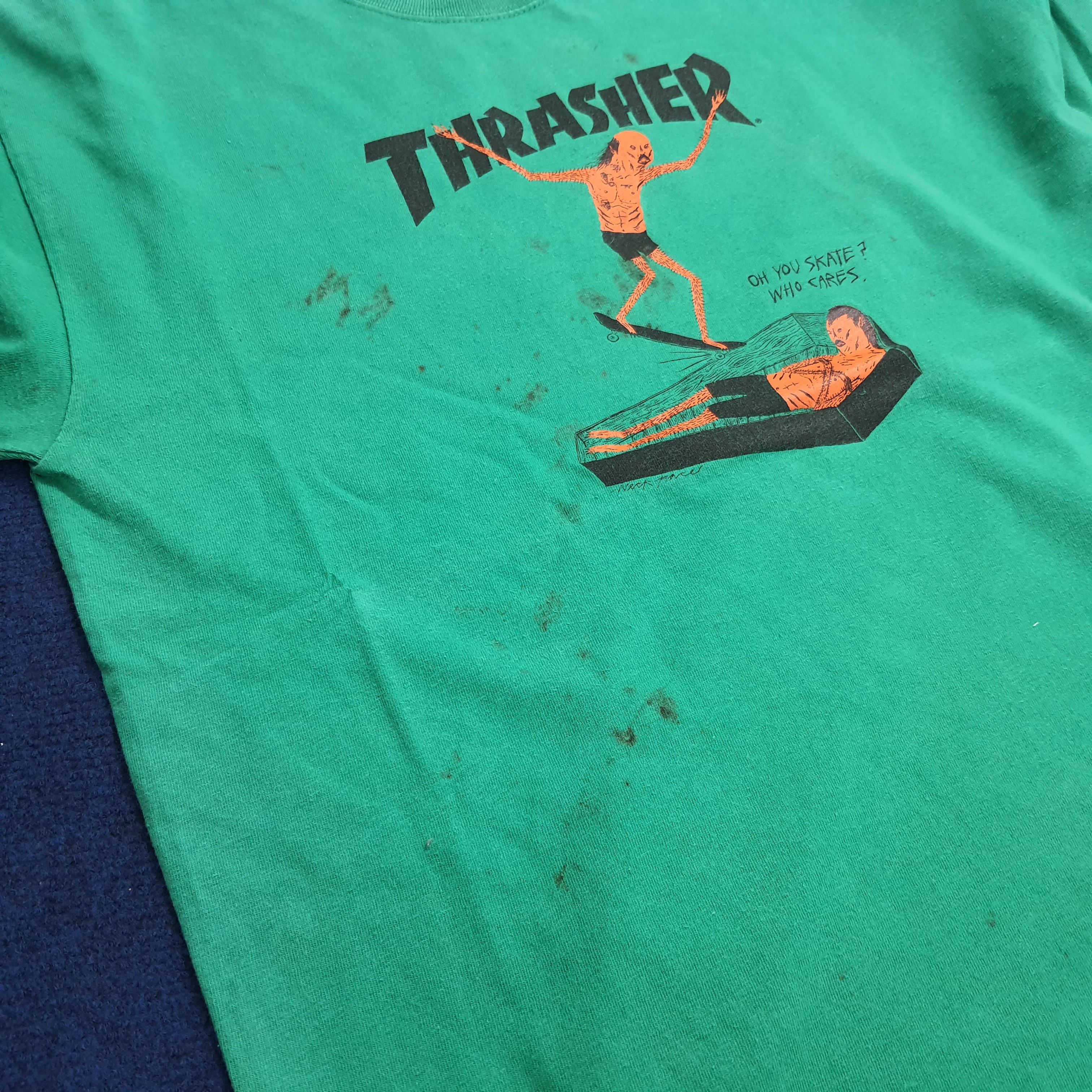 Thrasher THRASHER Skate T-shirt Size US L / EU 52-54 / 3 - 9 Thumbnail