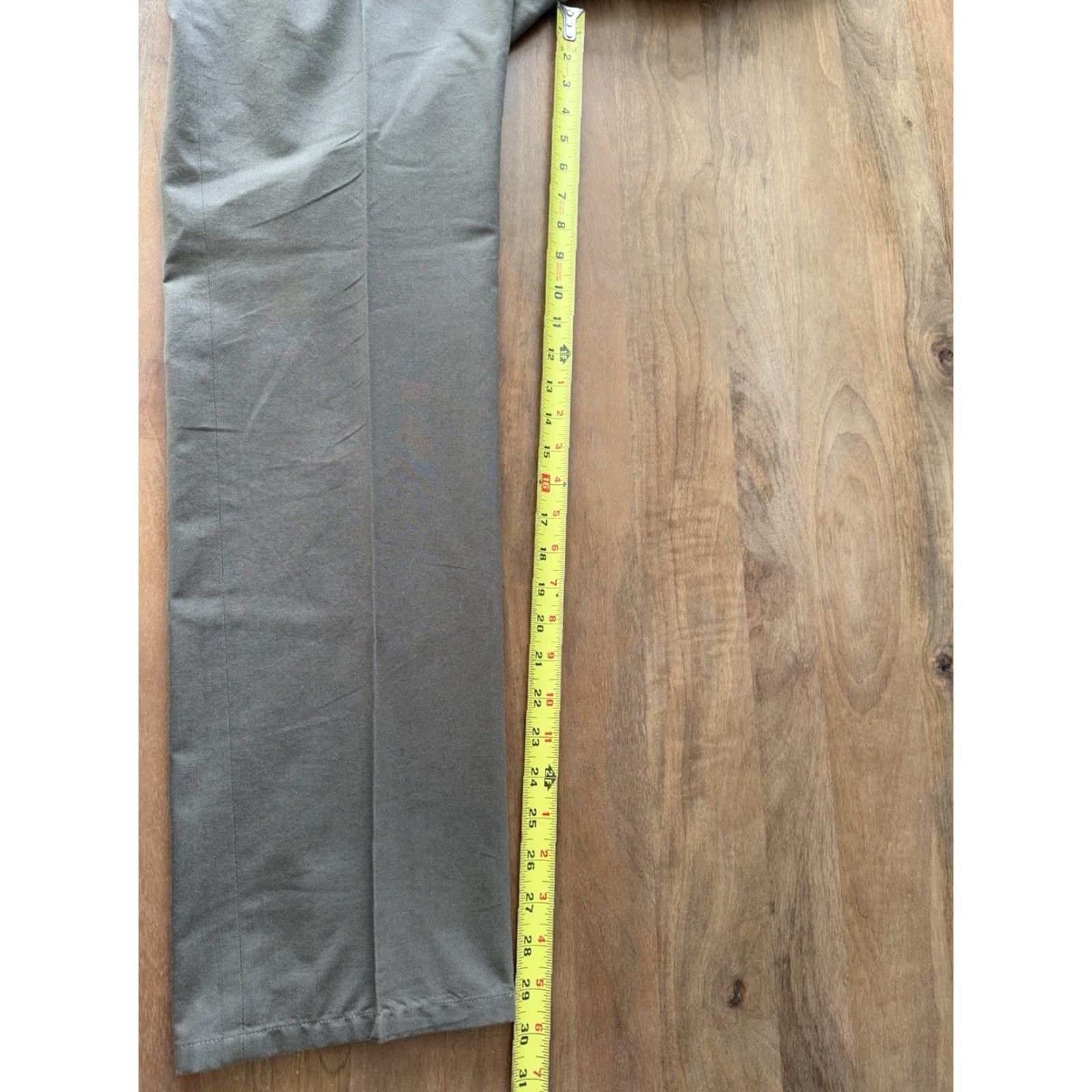 John Varvatos VINTAGE John Varvatos Cotton Dress Pants Brown Chino Flat Front 50 Regular 35x30 Mens Size US 34 / EU 50 - 6 Thumbnail
